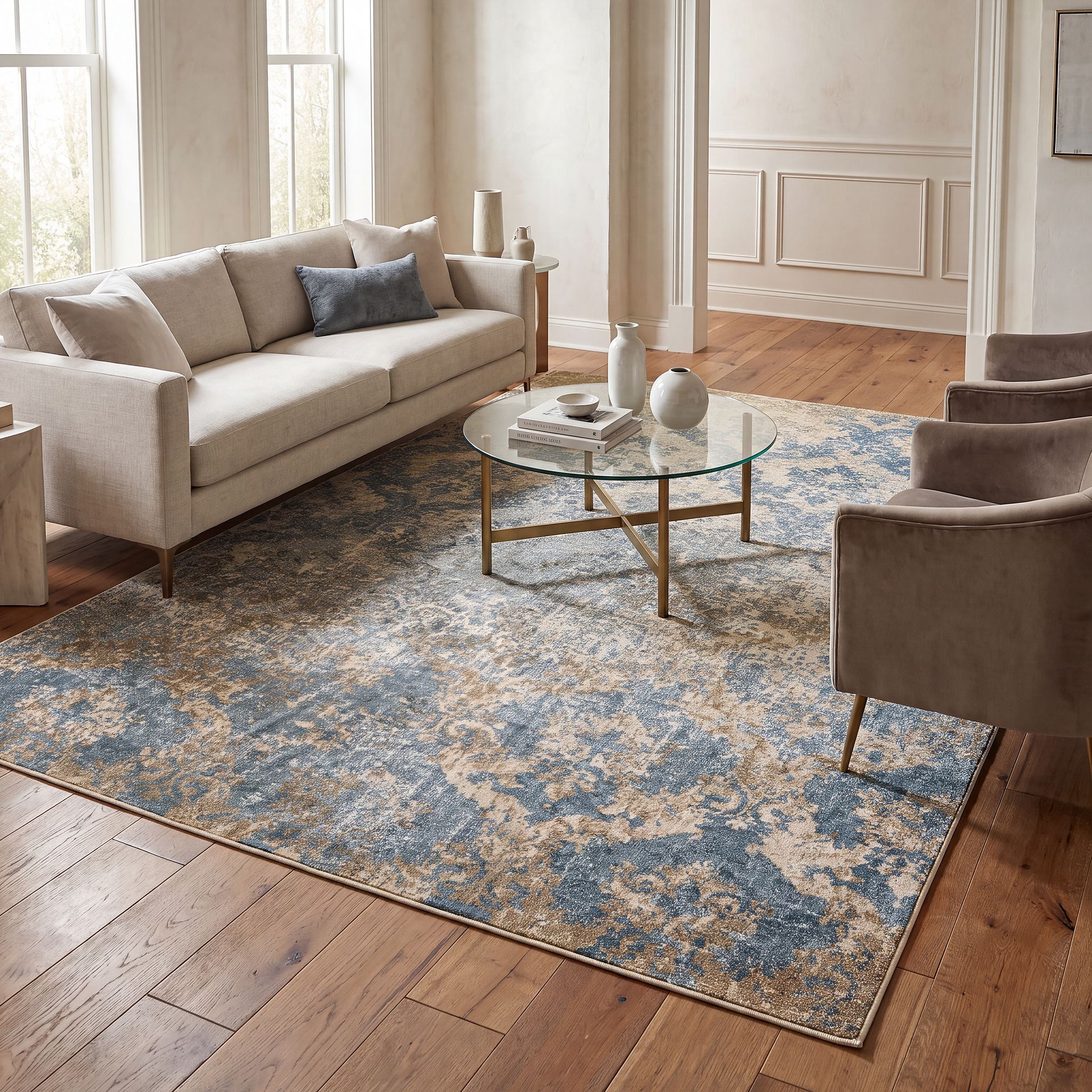 Fez Blue 3'11 x 5'5 Rug - Image 2
