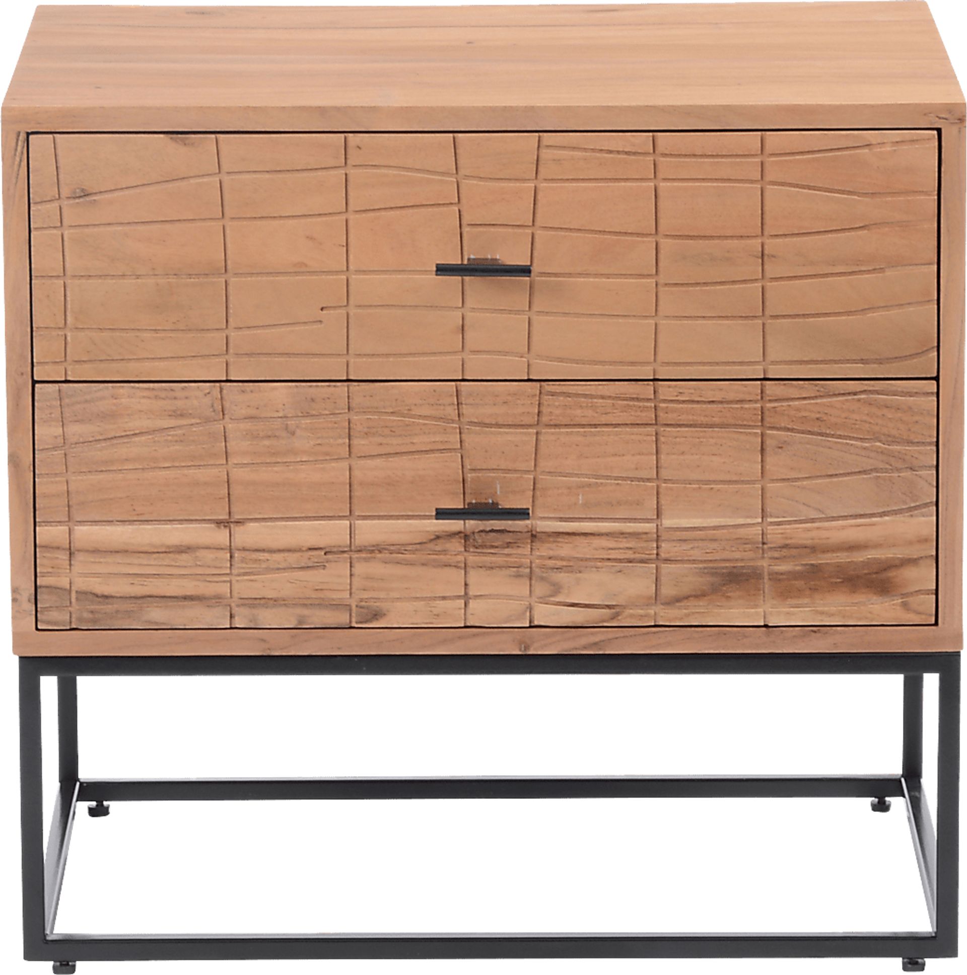 Fichett Beige Nightstand - Image 1