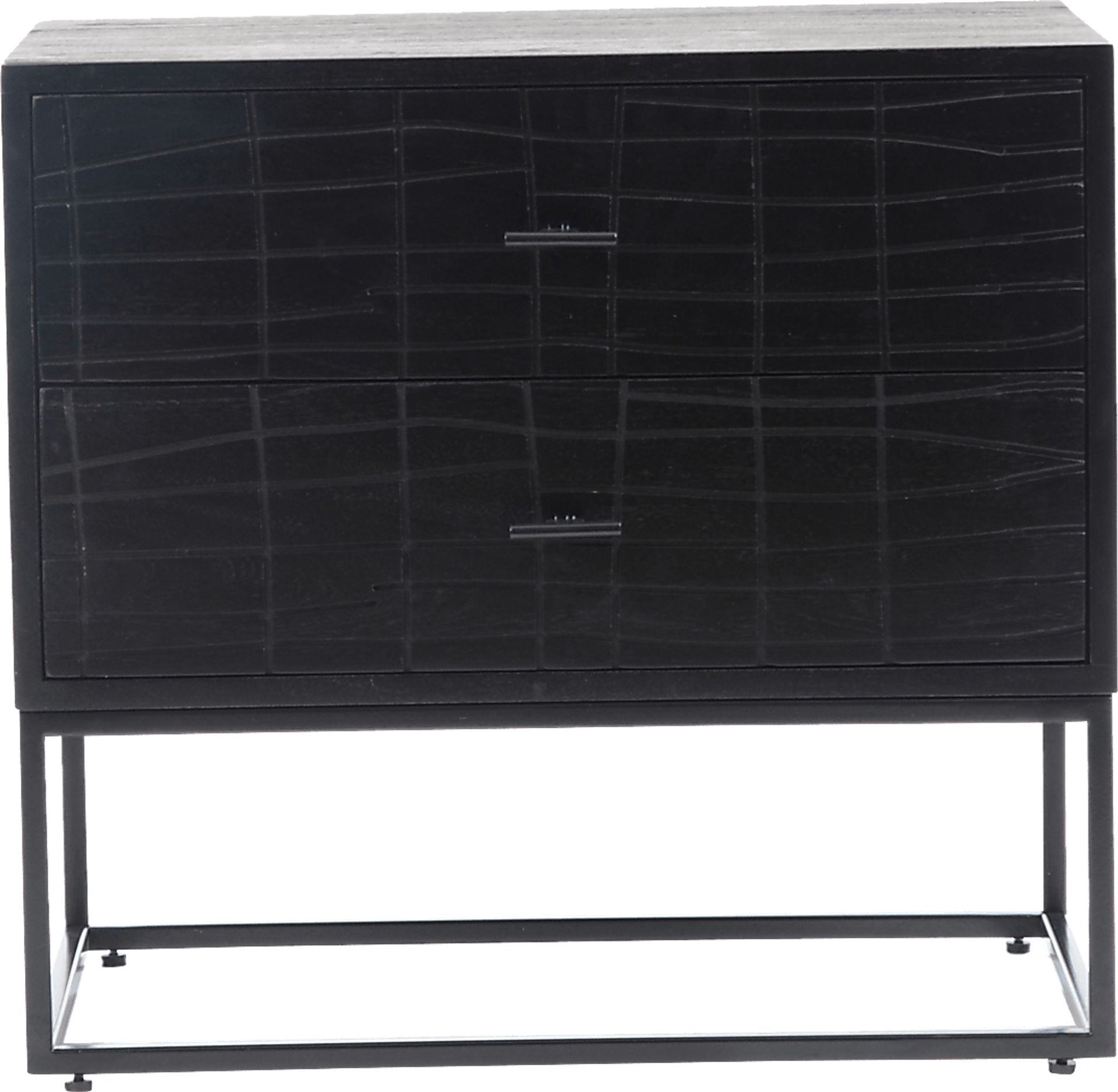 Fichett Black Nightstand - Image 2