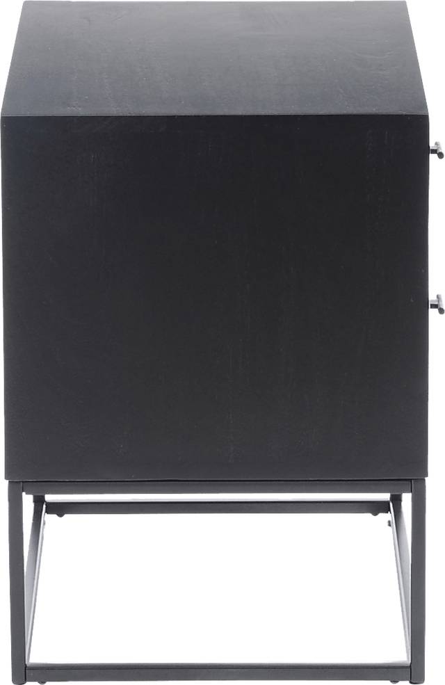 Fichett Black Nightstand - Thumbnail - Image 4