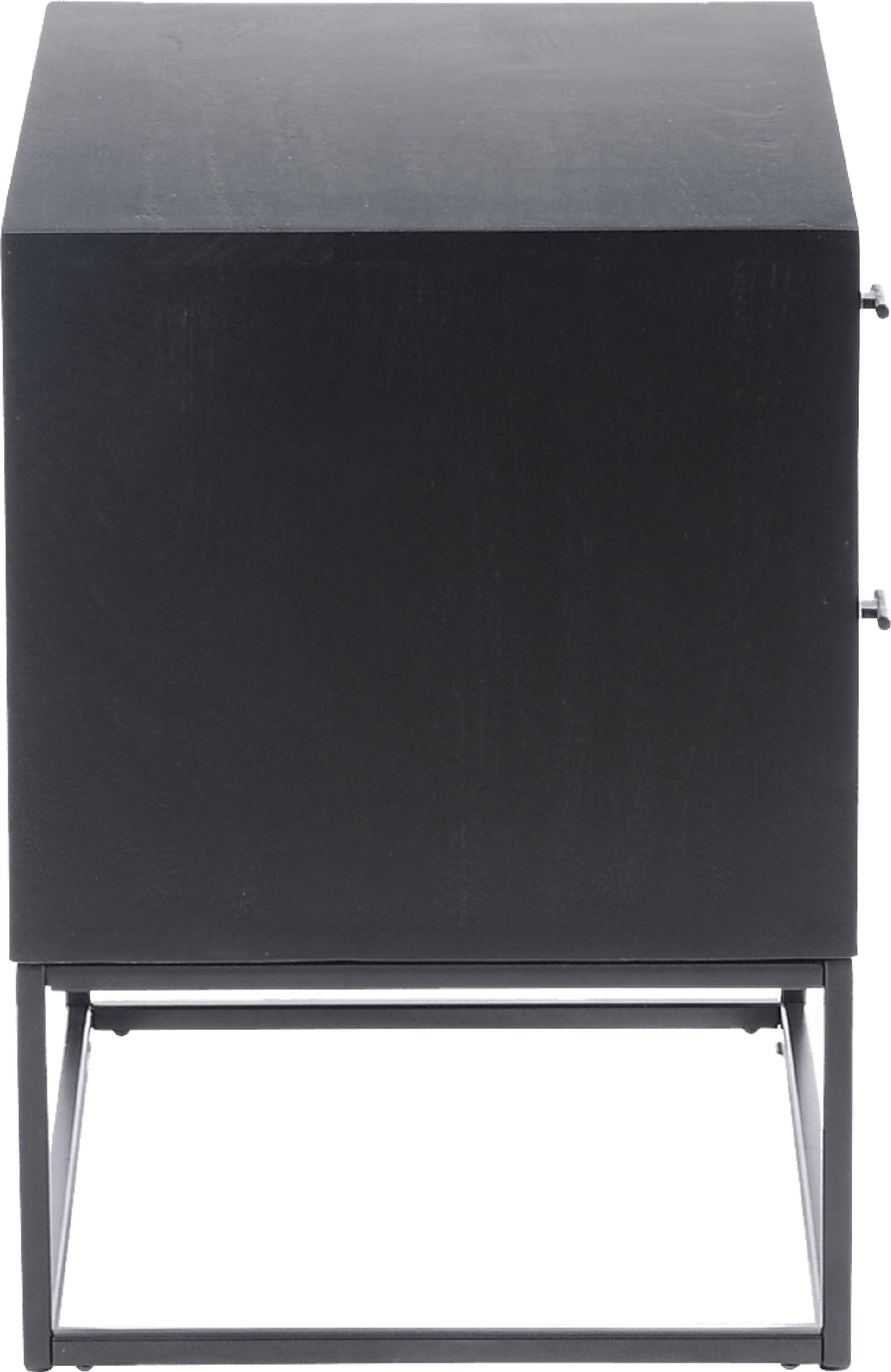 Fichett Black Nightstand - Image 4
