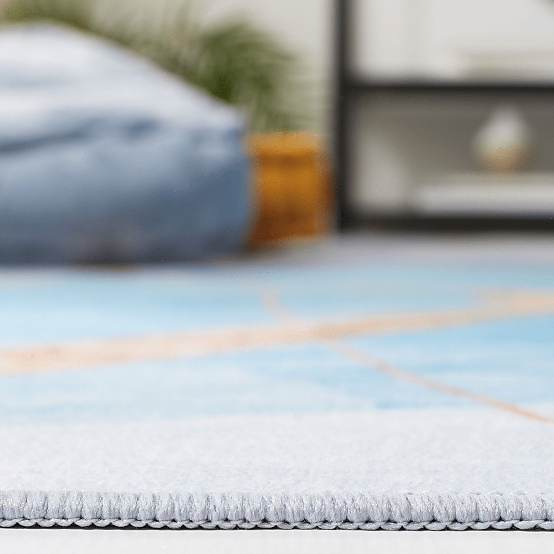 Fician Blue/Gold 8' x 10' Rug - Image 4