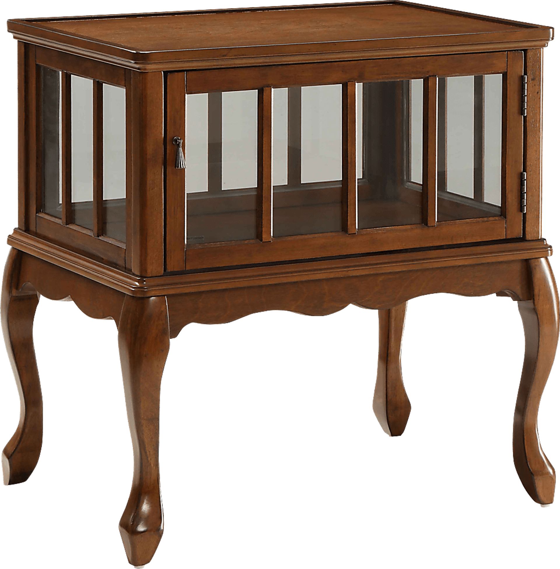 Fidelia Brown Accent Table - Image 1
