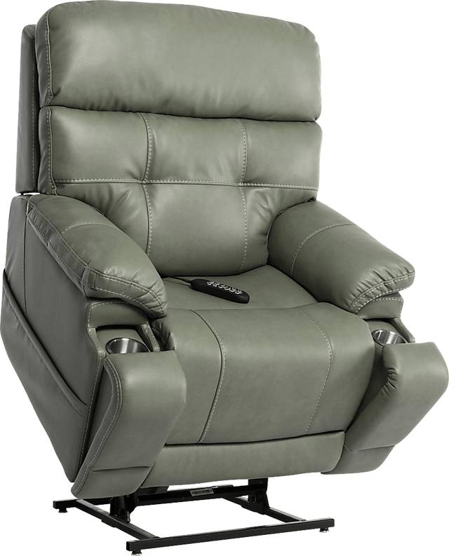 Fidlep Green Power Lift Chair - Thumbnail - Image 3