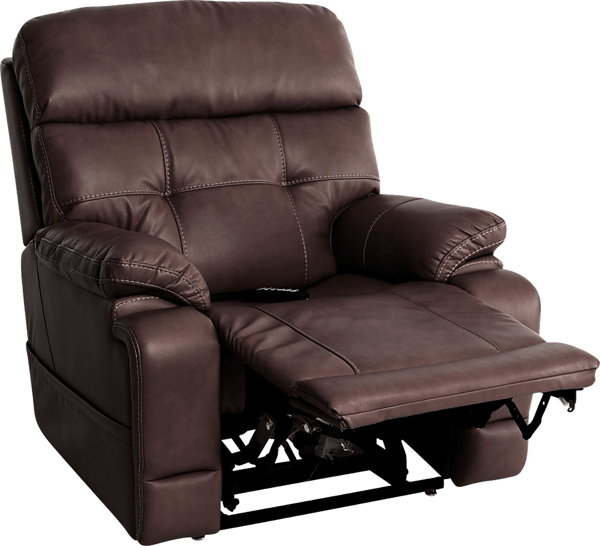 Fidlep Walnut Power Lift Chair - Image 1