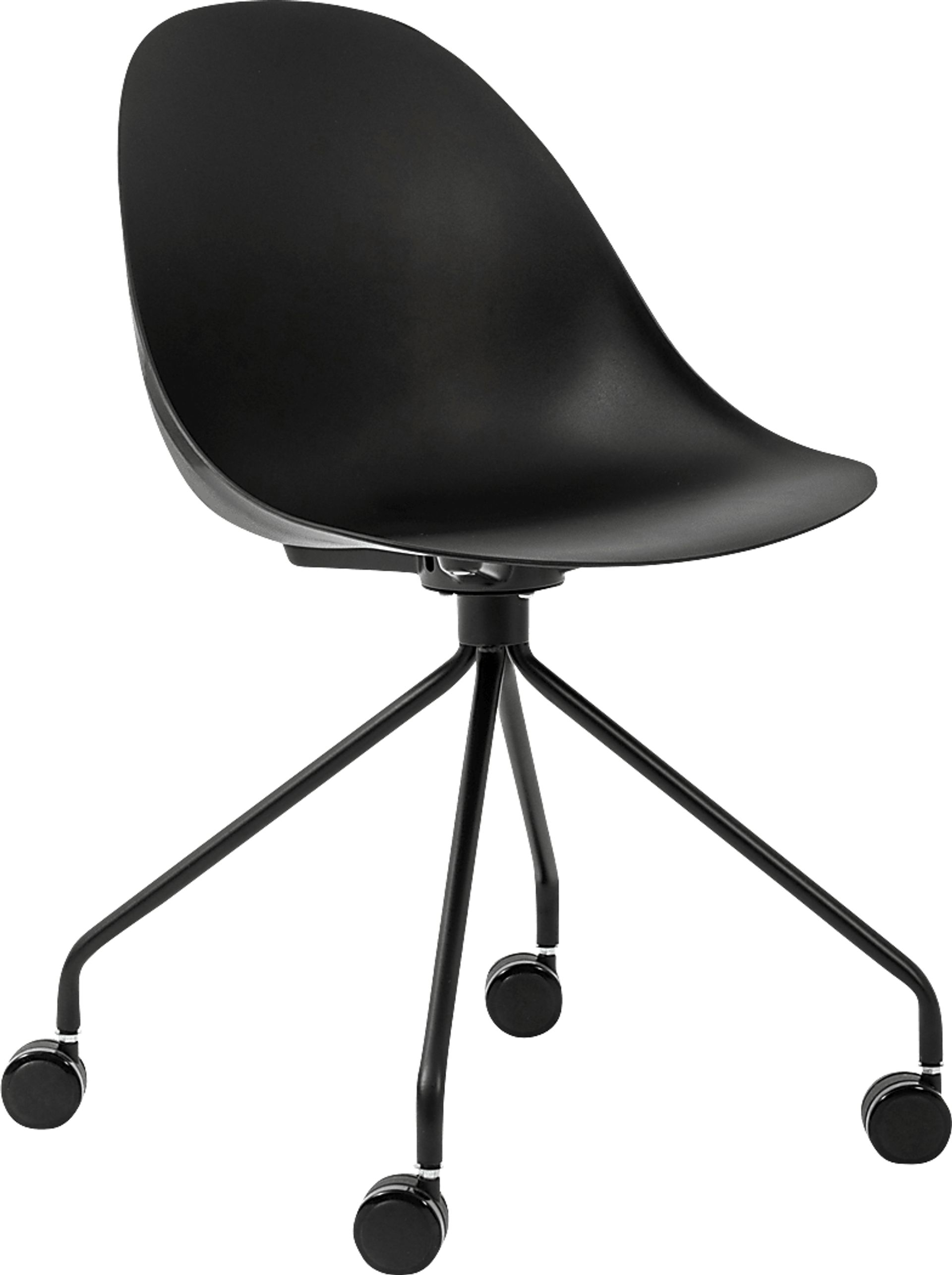 Fiechtner Black Office Chair - Image 3