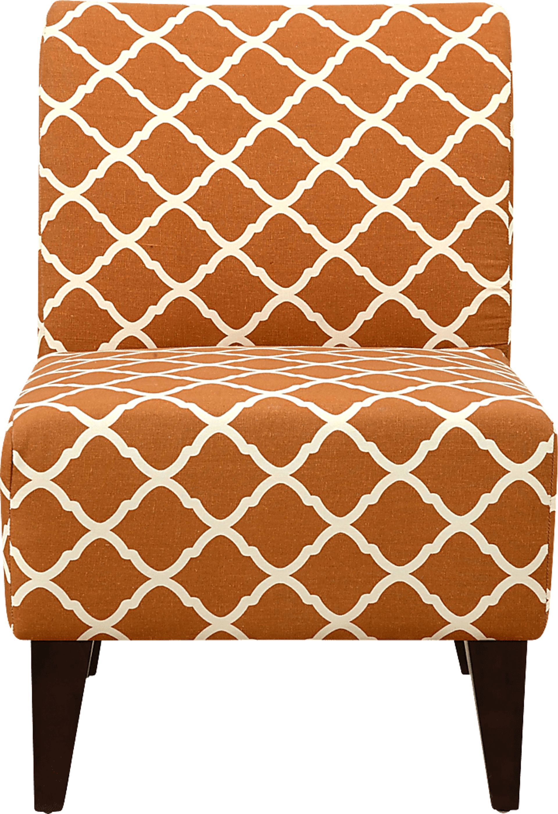Fielden I Orange Accent Chair - Image 3