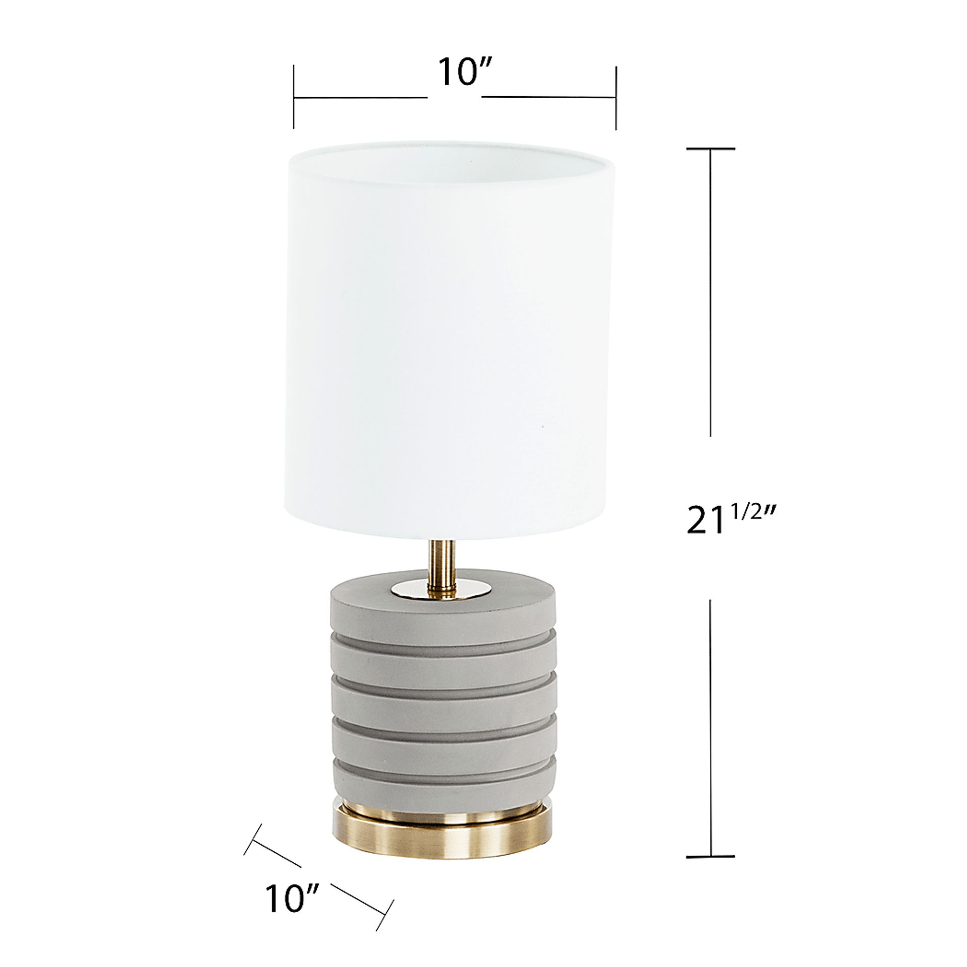 Fieldlark Gray Lamp - Image 6