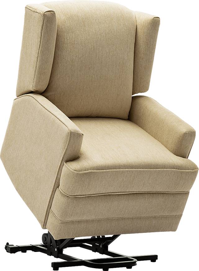 Fieldston Beige Power Recliner - Thumbnail - Image 3