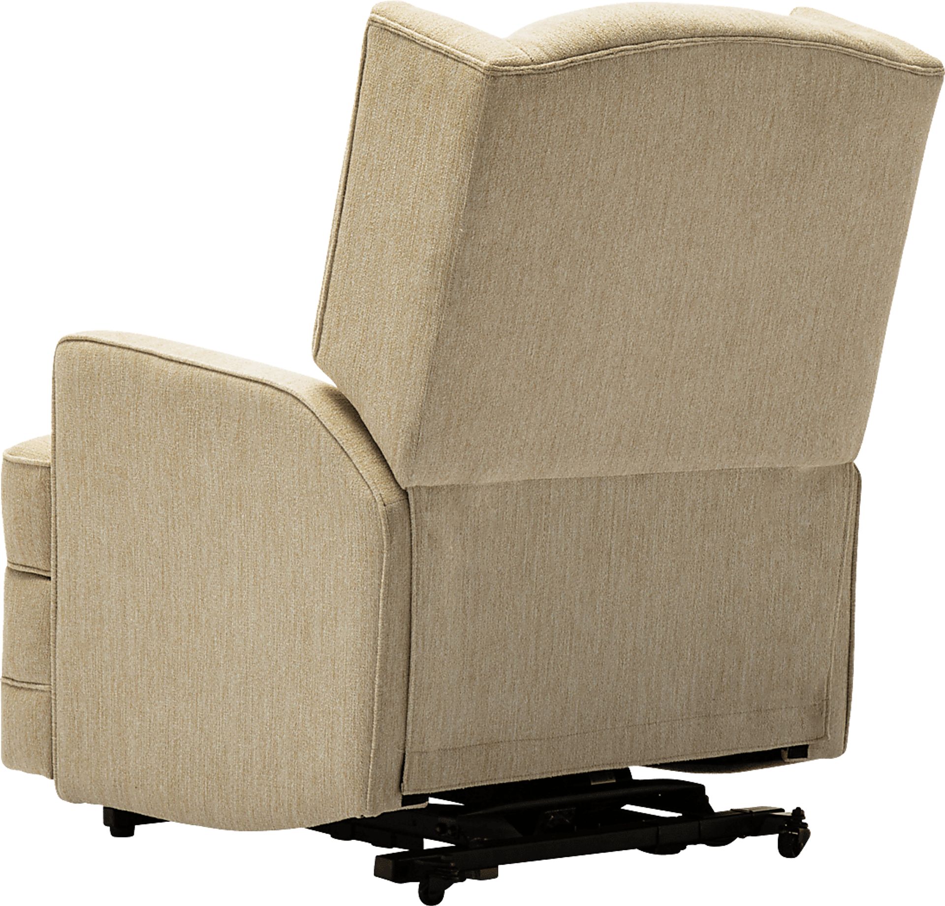 Fieldston Beige Power Recliner - Image 4