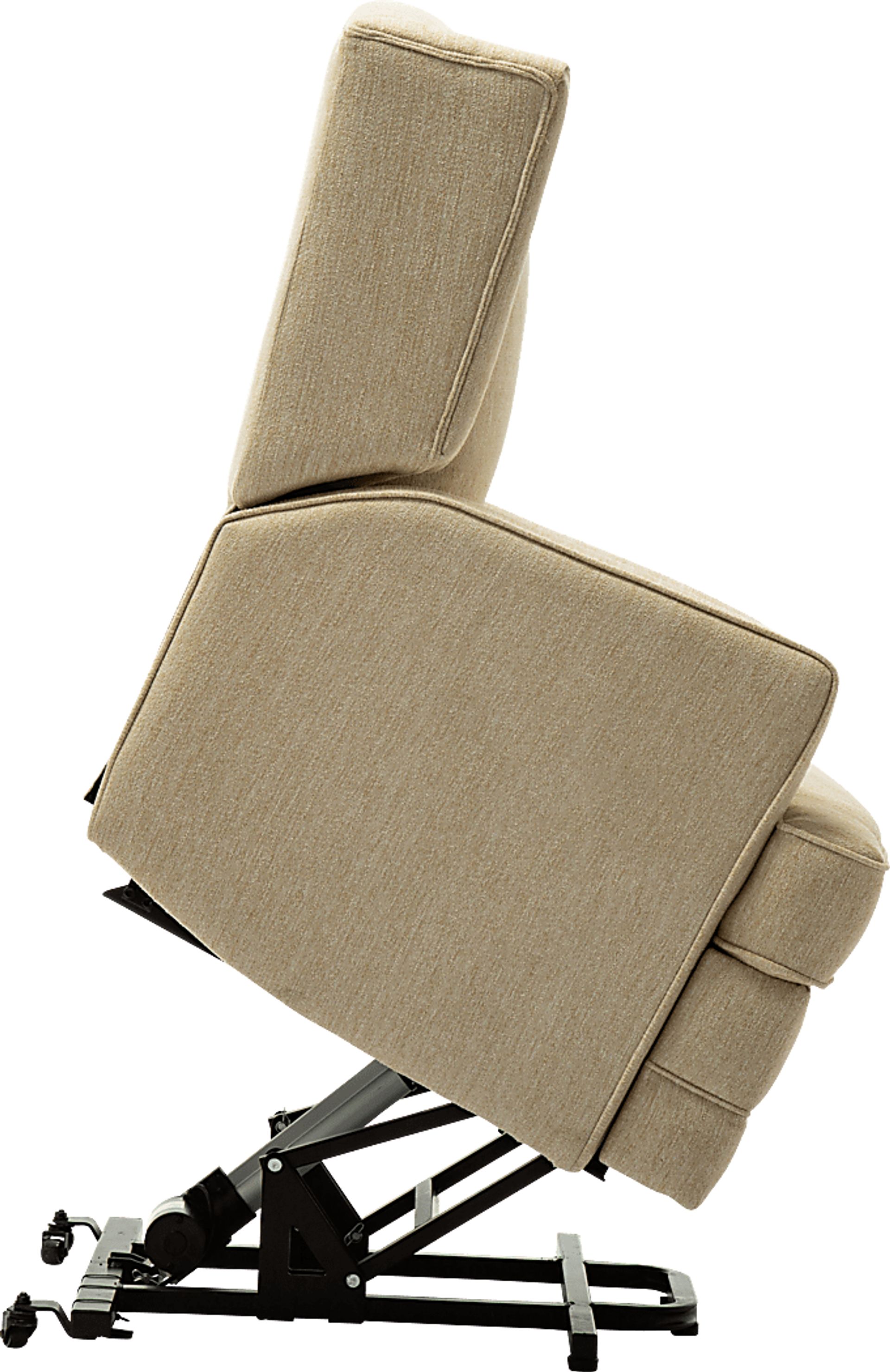 Fieldston Beige Power Recliner - Image 8