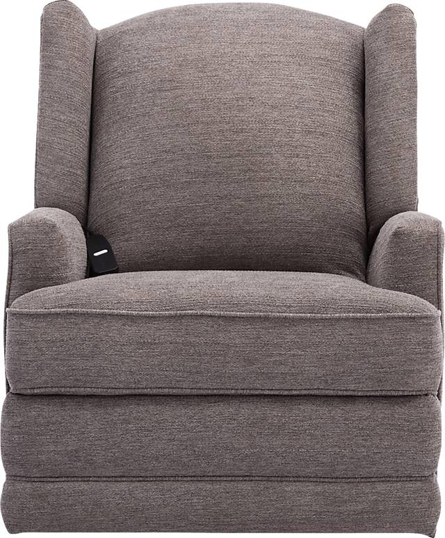 Fieldston Gray Power Recliner - Thumbnail - Image 3