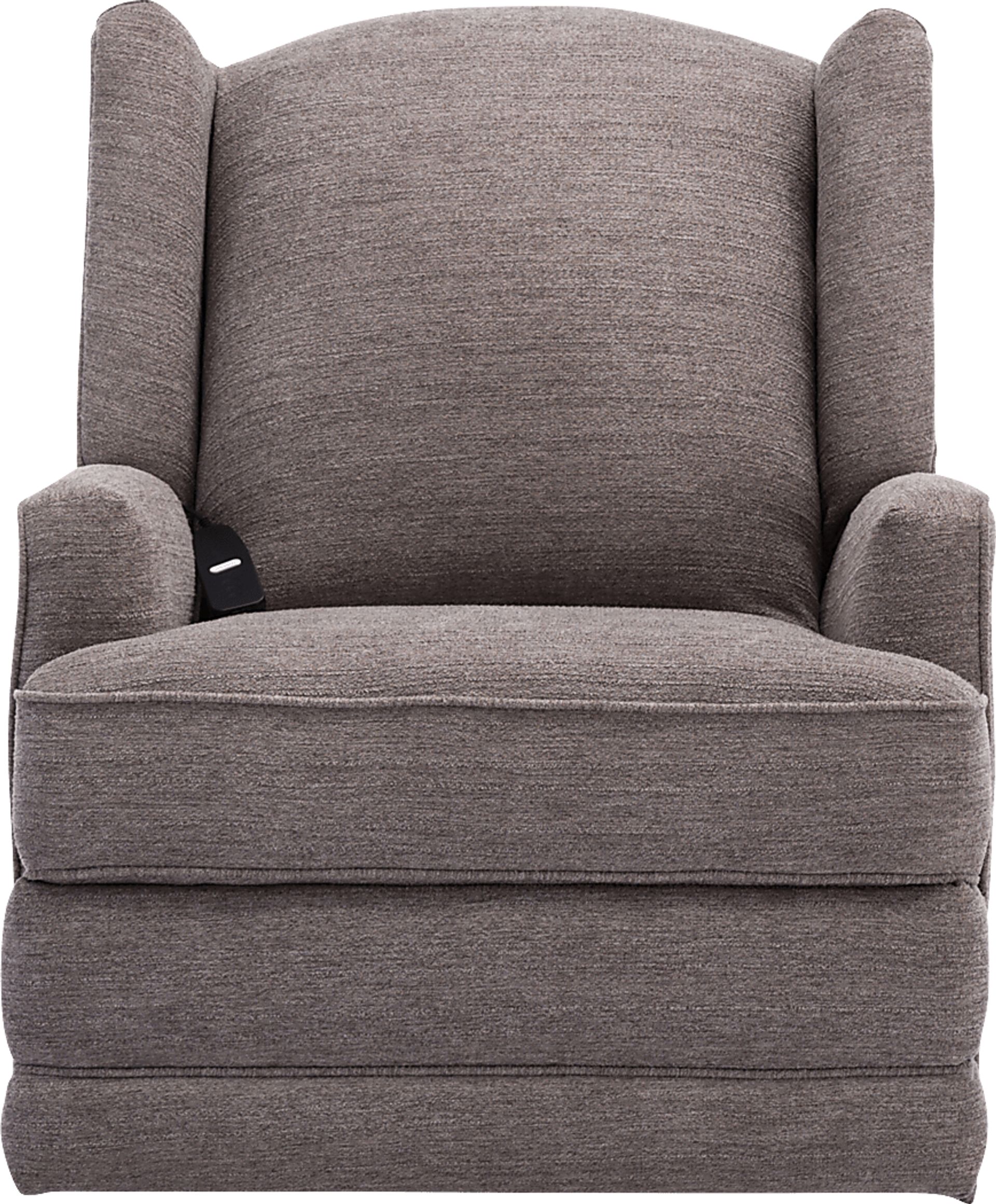 Fieldston Gray Power Recliner - Image 3