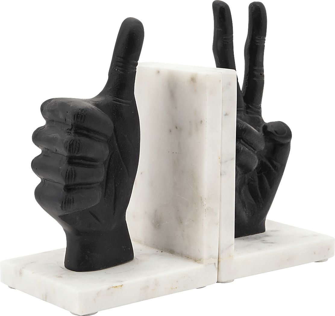 Fieldswood Black Bookends