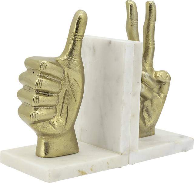Fieldswood Gold Bookends - Thumbnail - Image 1