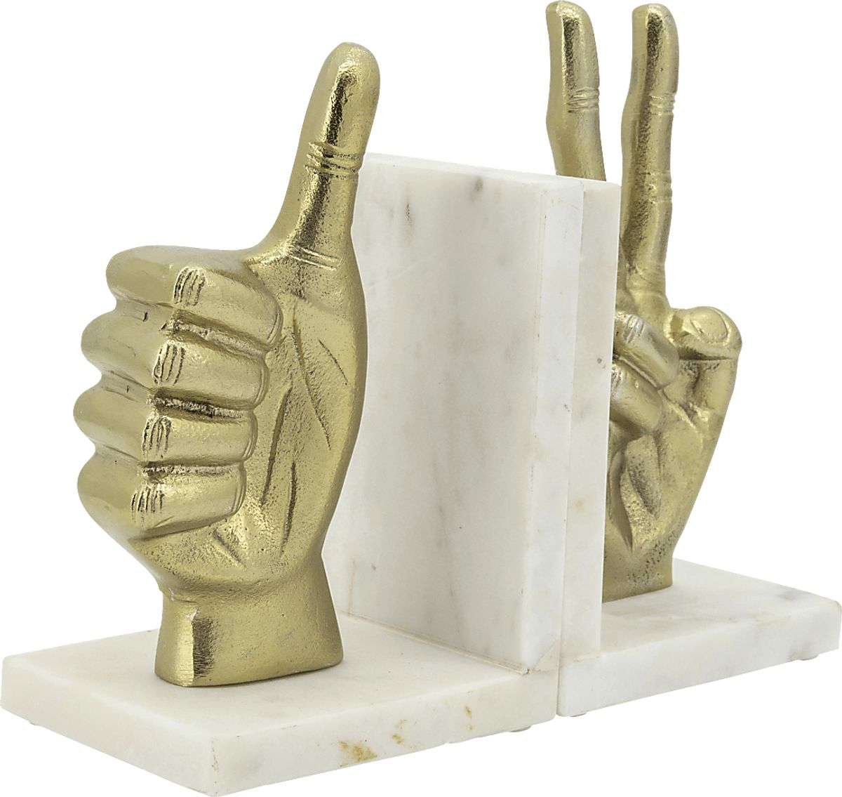 Fieldswood Gold Colors,Metal Yellow Bookends Rooms to Go