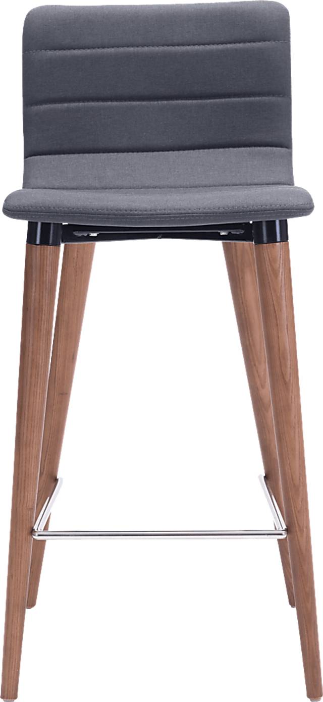 Fifer Gray Counter Height Stool, Set of 2 - Thumbnail - Image 3