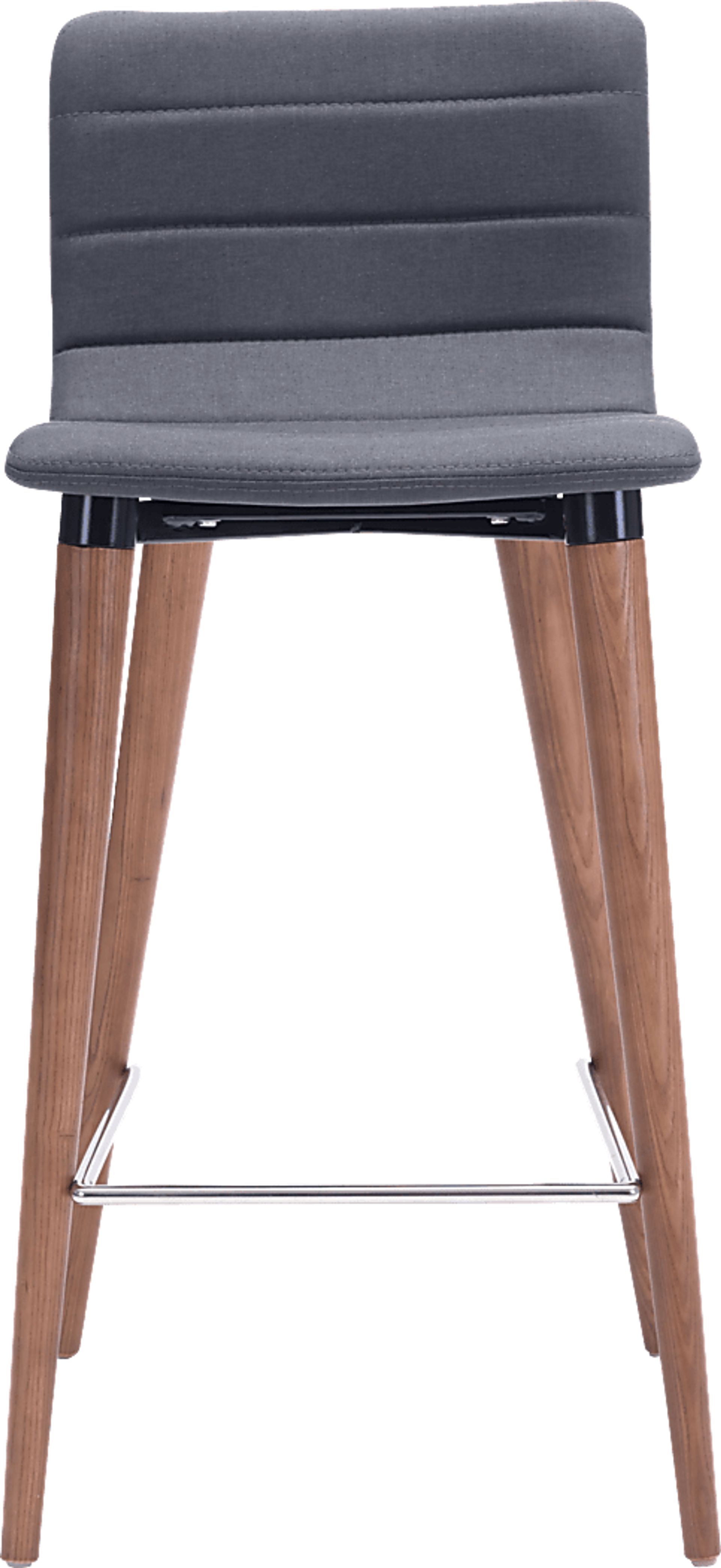 Fifer Gray Counter Height Stool, Set of 2 - Image 3