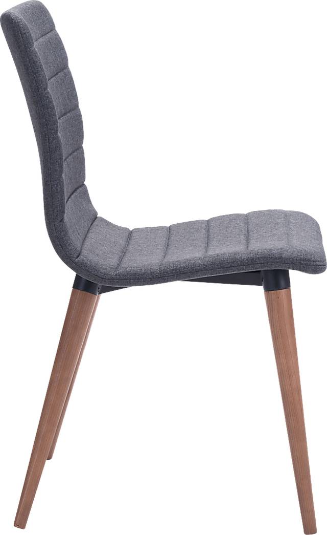 Fifer Gray Side Chair, Set of 2 - Thumbnail - Image 2