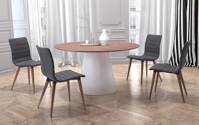 Fifer Gray Side Chair, Set of 2 - Thumbnail - Image 5