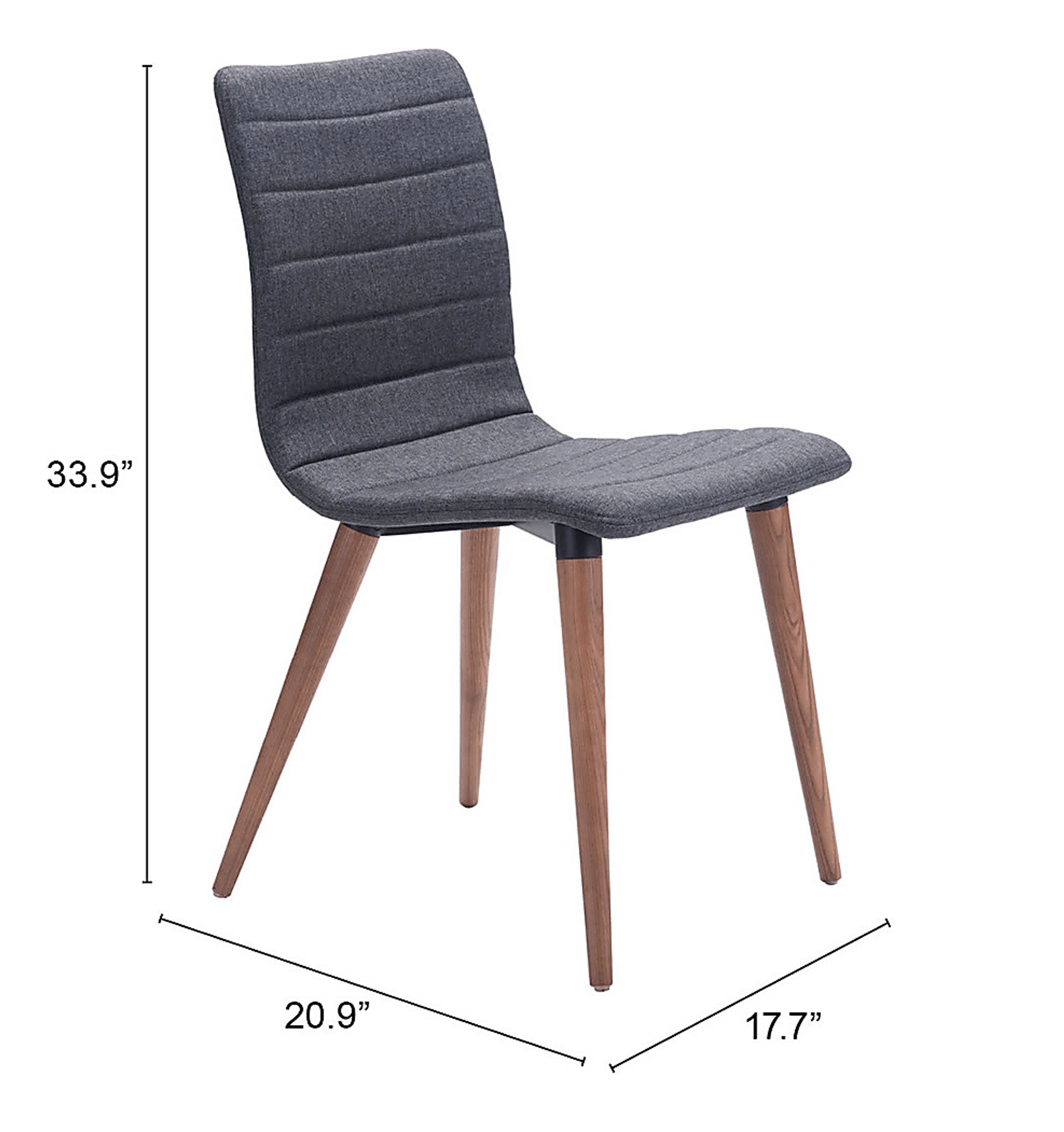 Fifer Gray Side Chair, Set of 2 - Image 6