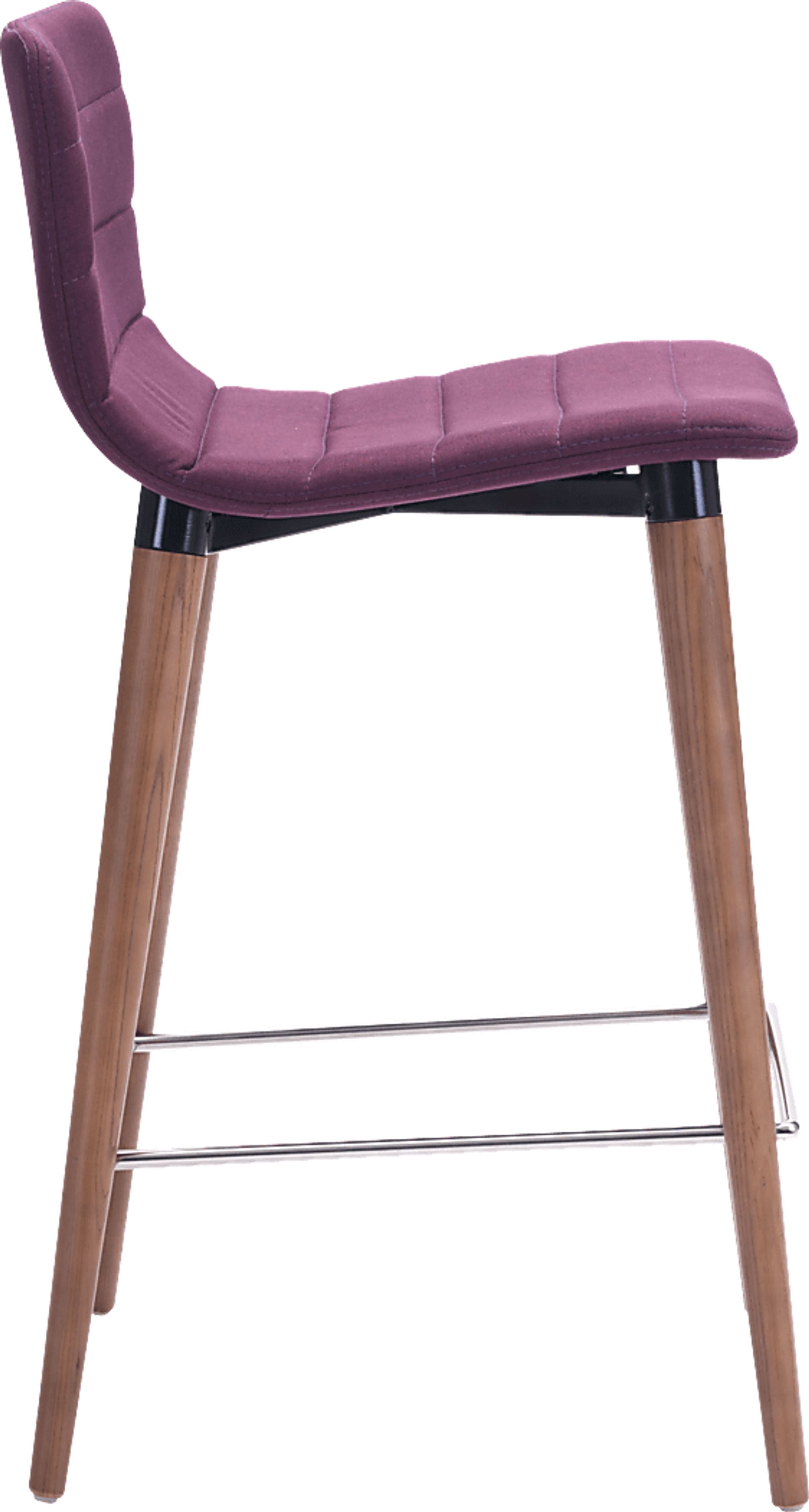 Fifer Purple Counter Height Stool, Set of 2 - Image 2