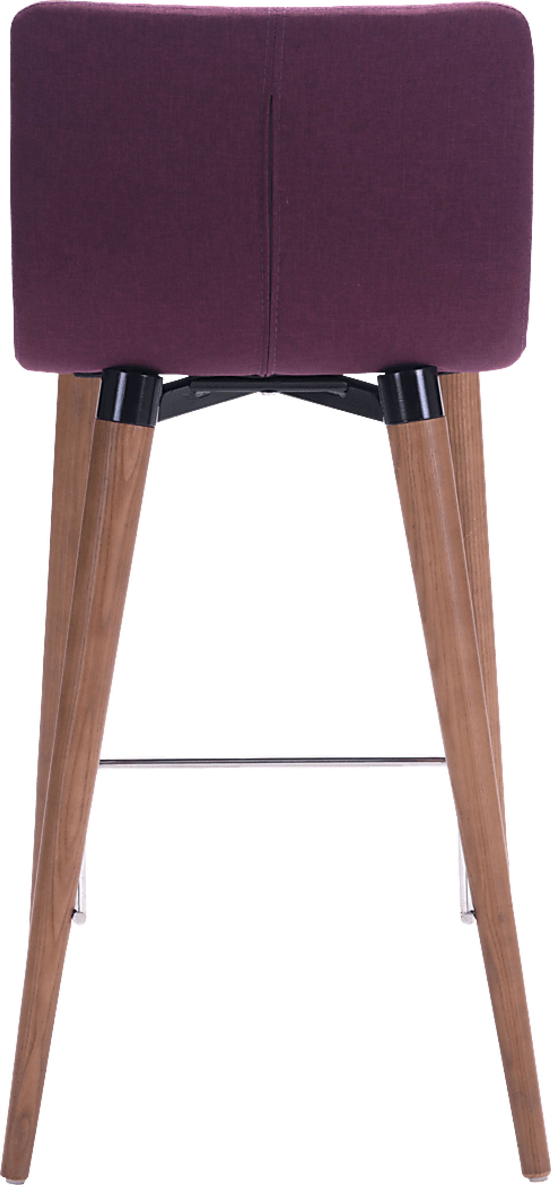 Fifer Purple Counter Height Stool, Set of 2 - Image 4