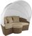 Palisades Brown Outdoor Daybed with Heather Beige Cushions