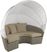 Palisades Gray Outdoor Daybed with Heather Beige Cushions