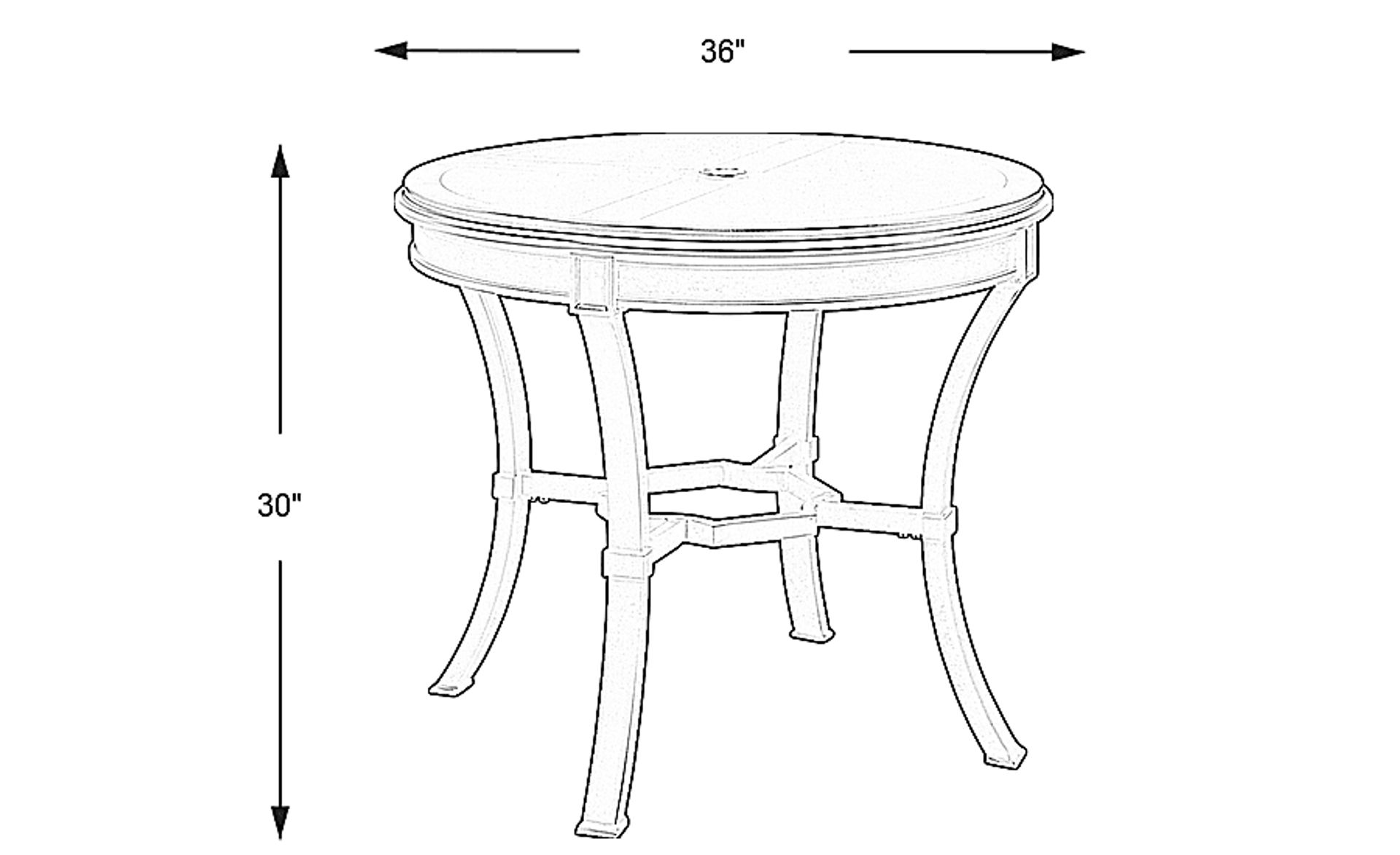 Dimension Image. Please refer to the Dimension Tab on this page for dimension details.