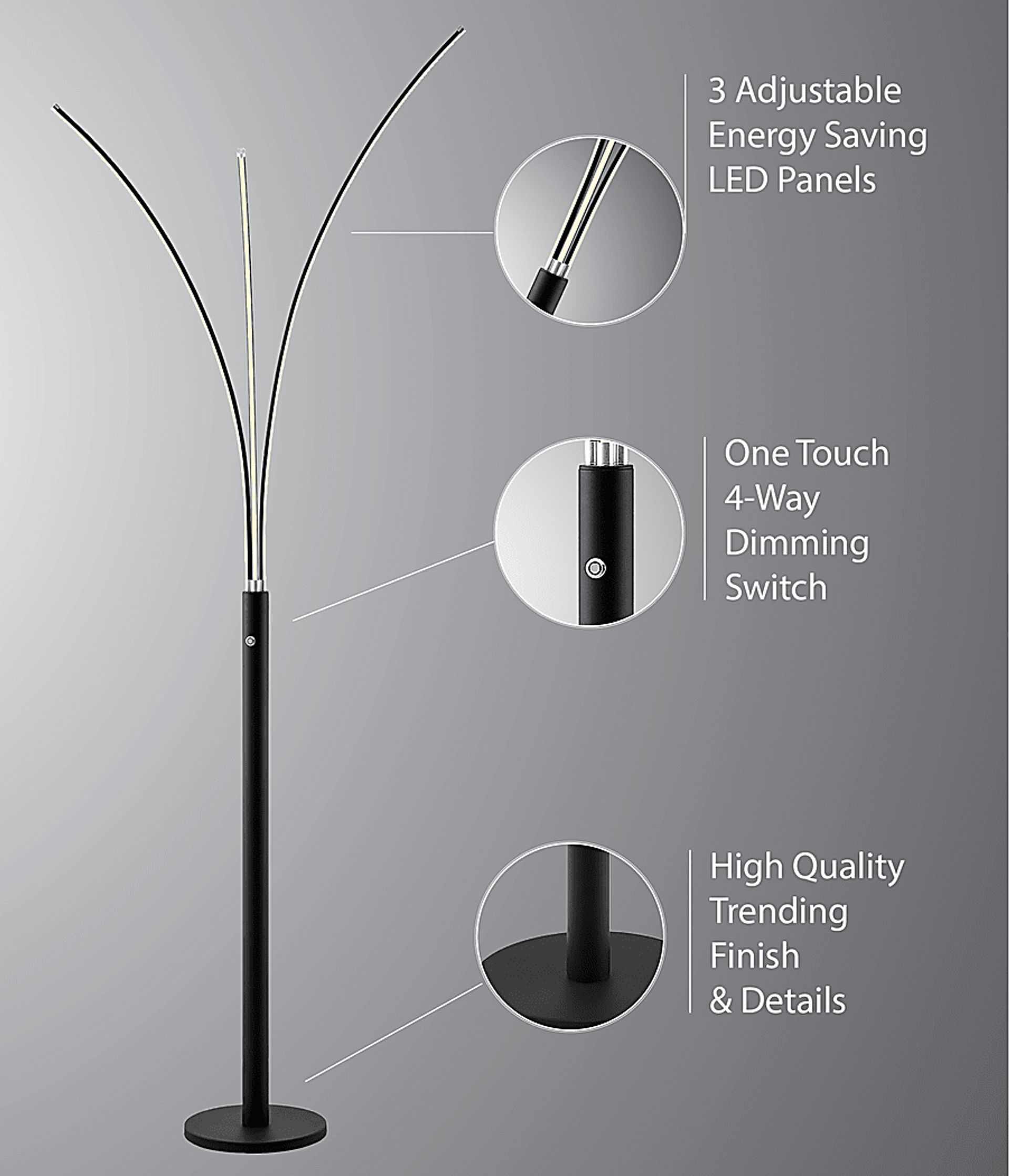 Figpoint Black Floor Lamp - Image 6
