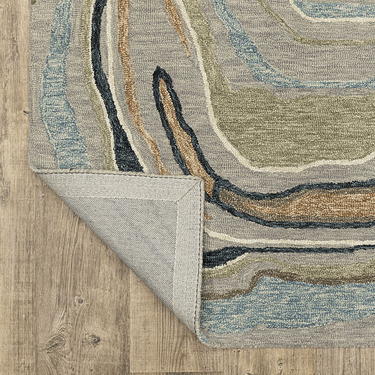Figwick Gray Rug | Rooms to Go