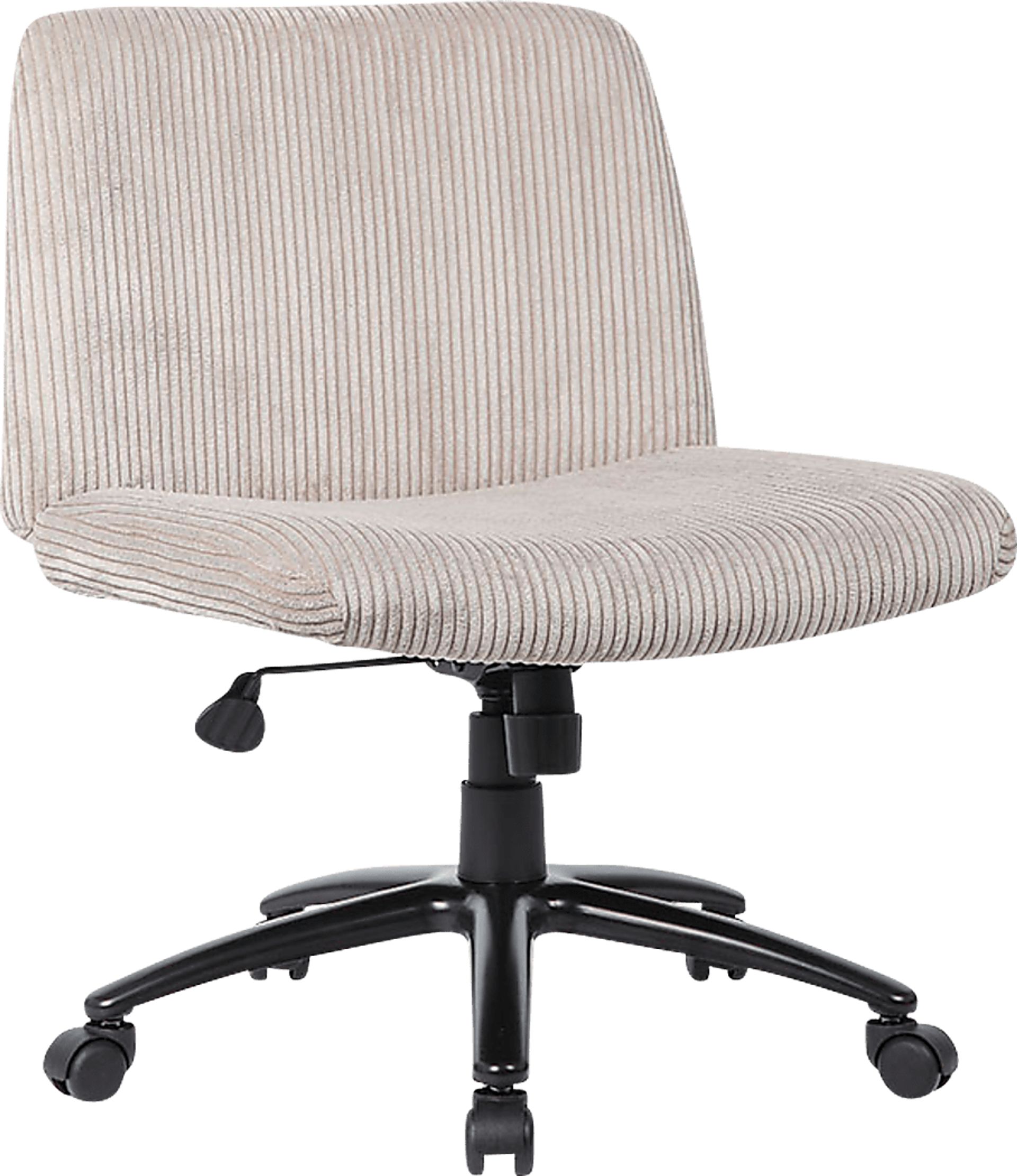 Fileera Beige Desk Chair - Image 1