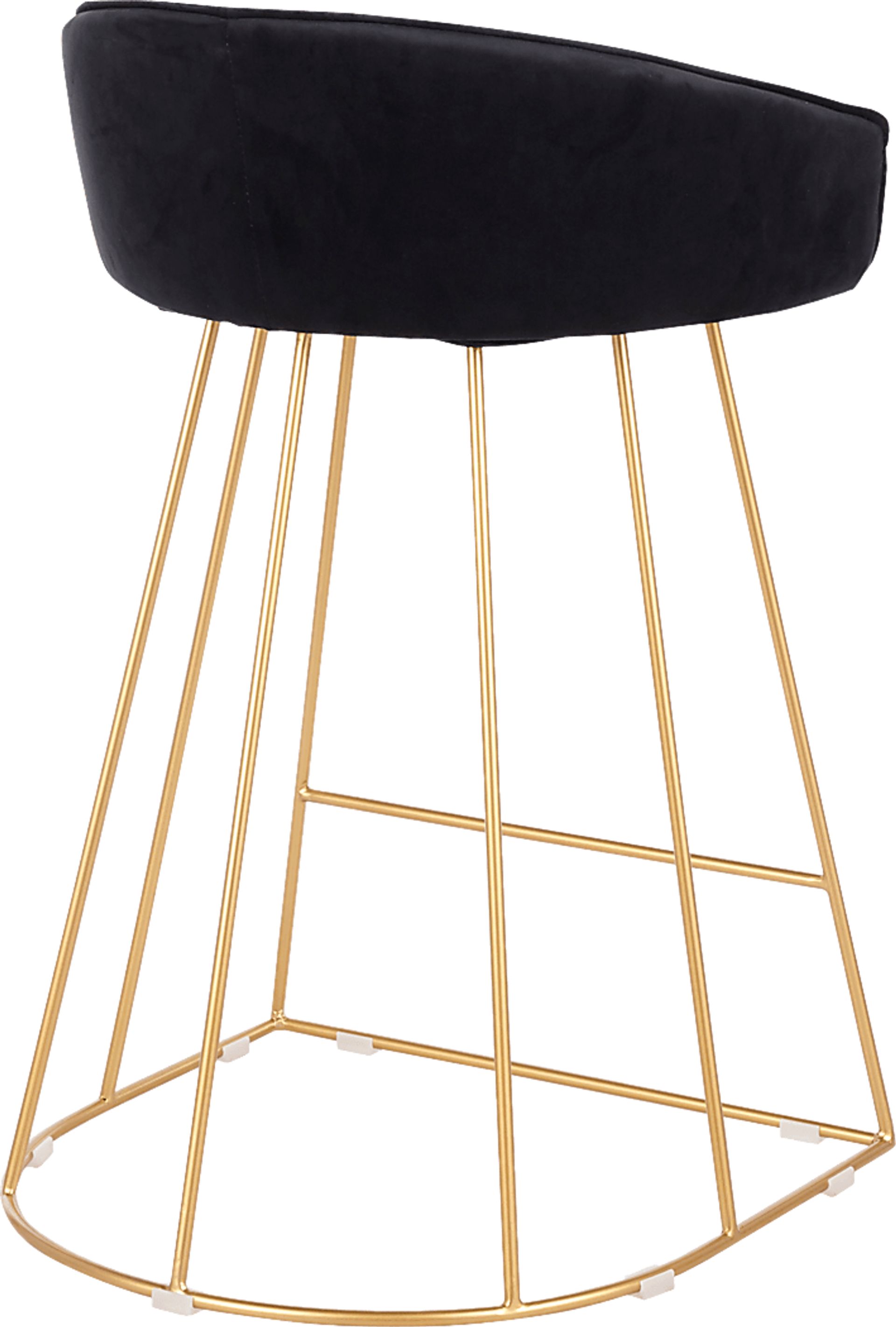 Filia Black Counter Height Stool, Set of 2 - Image 2