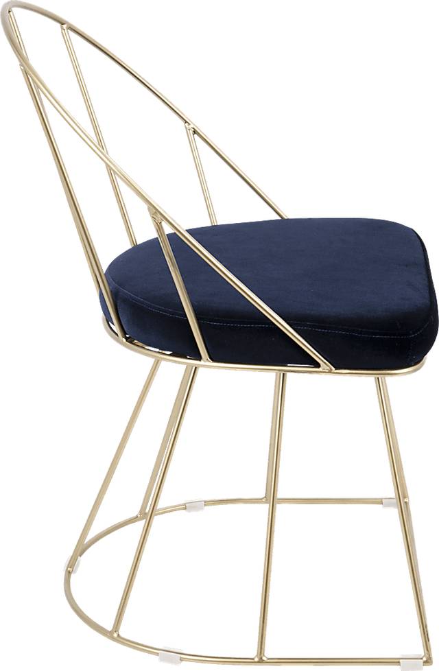 Filia Blue Dining Chair (Set of 2) - Thumbnail - Image 3