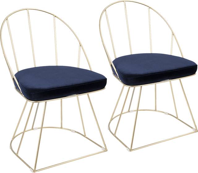 Filia Blue Dining Chair (Set of 2) - Thumbnail - Image 1