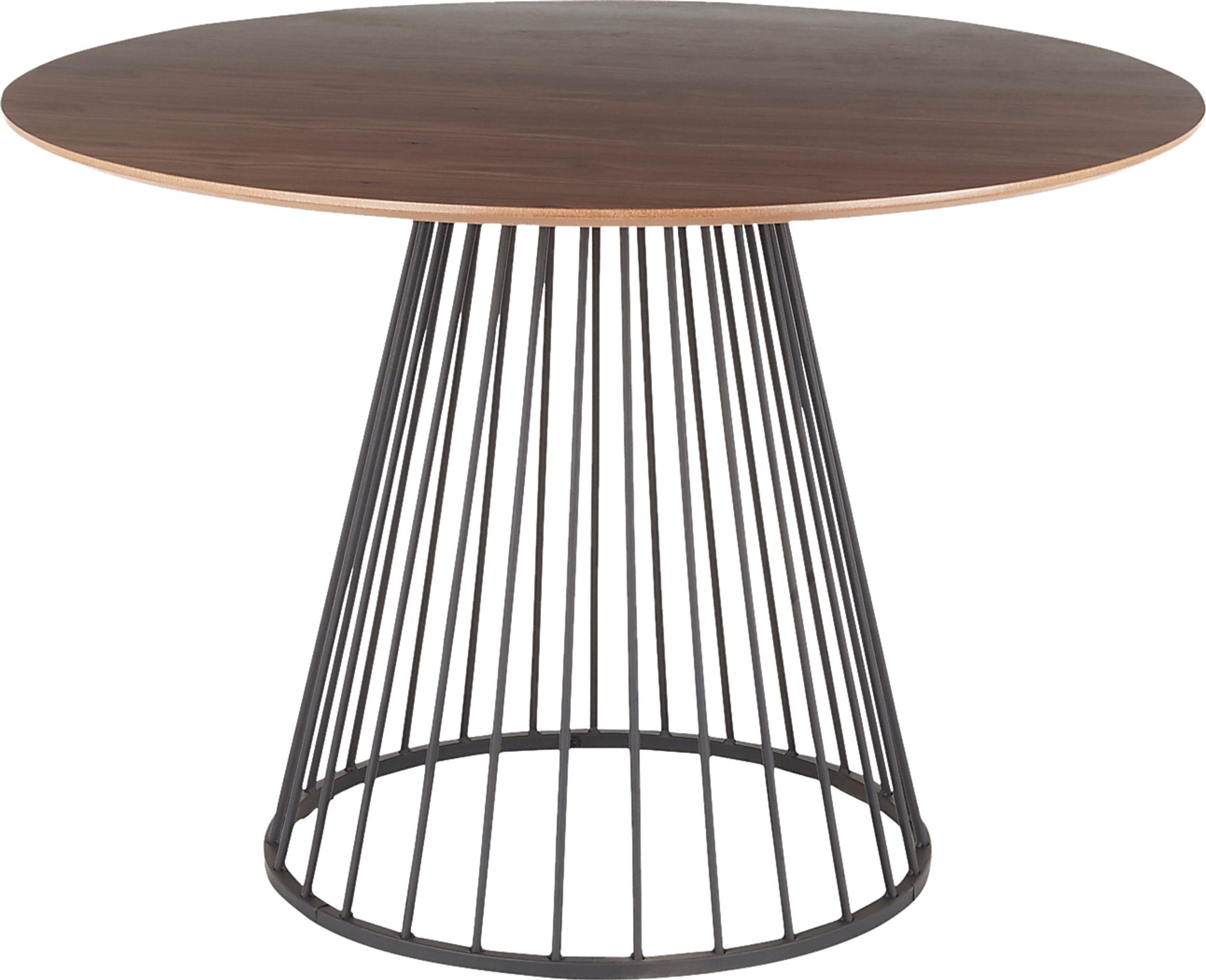 Filia Brown Round Dining Table - Image 1