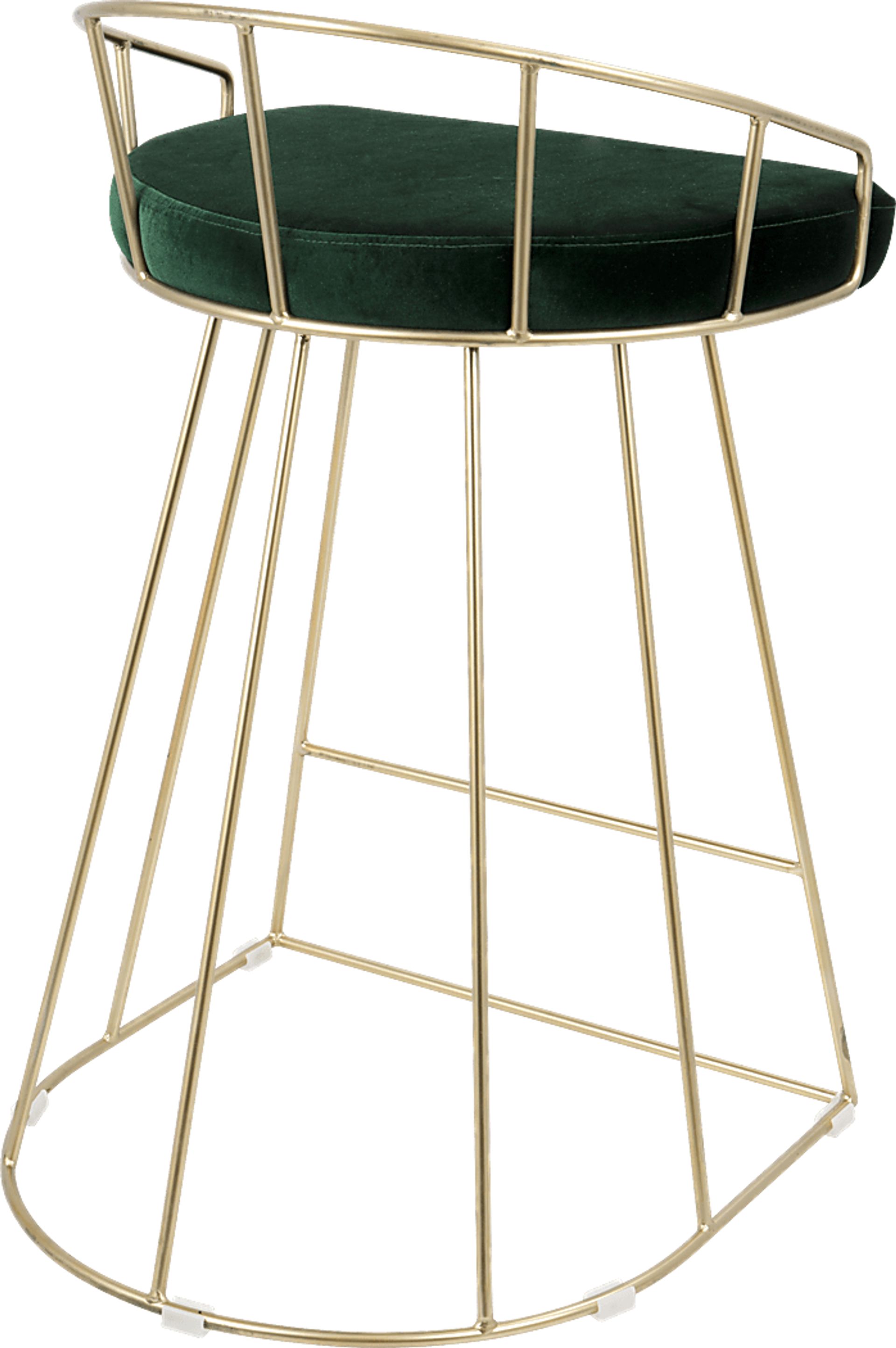 Filia Green Counter Height Stool (Set of 2) - Image 2
