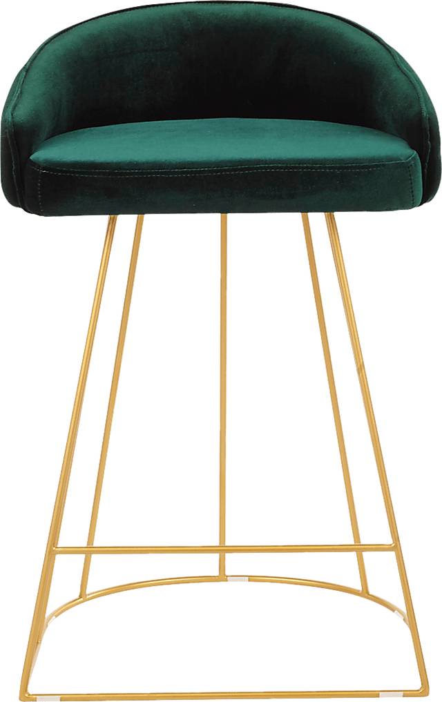 Filia Green Counter Height Stool, Set of 2 - Thumbnail - Image 3