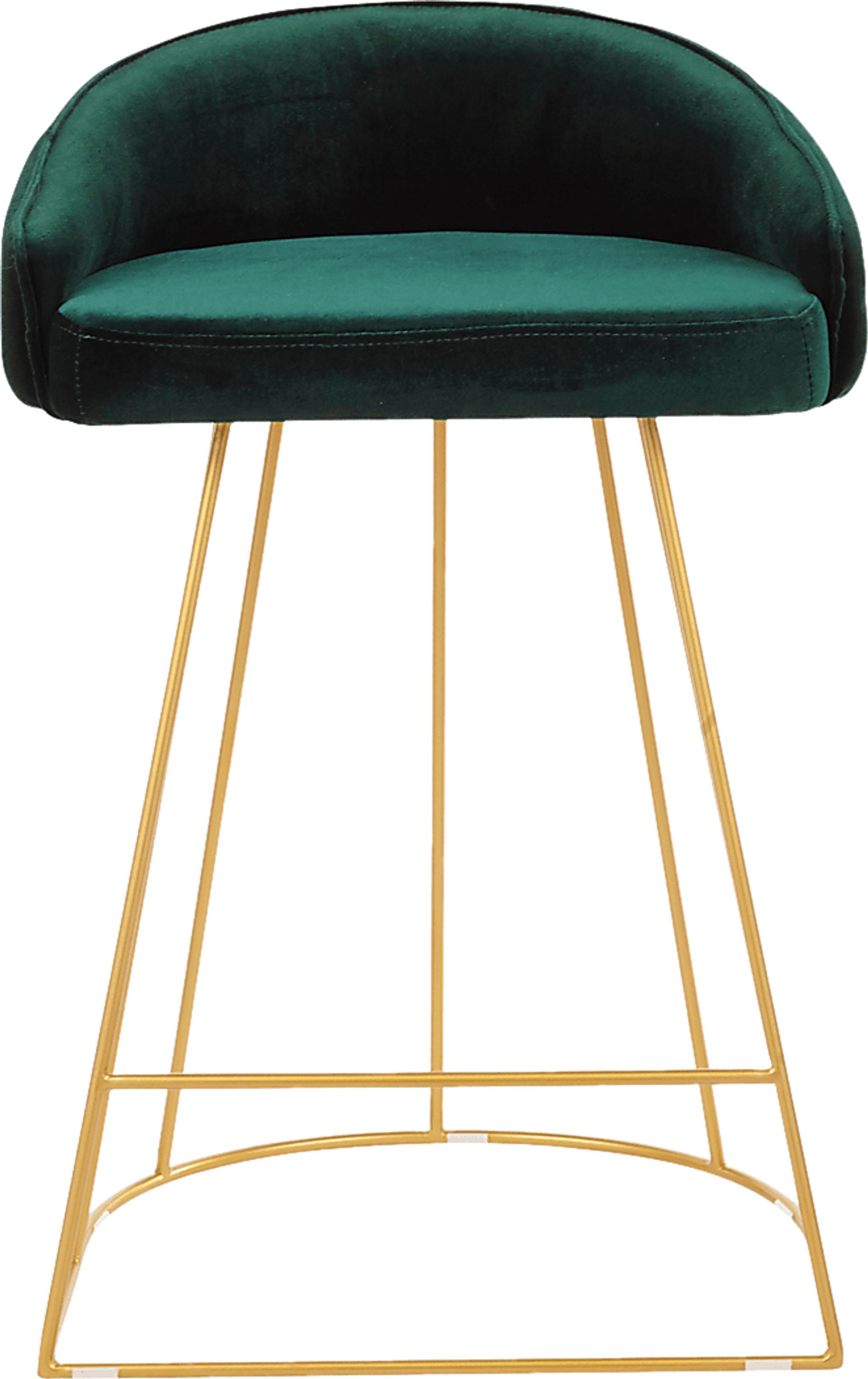 Filia Green Counter Height Stool, Set of 2 - Image 3