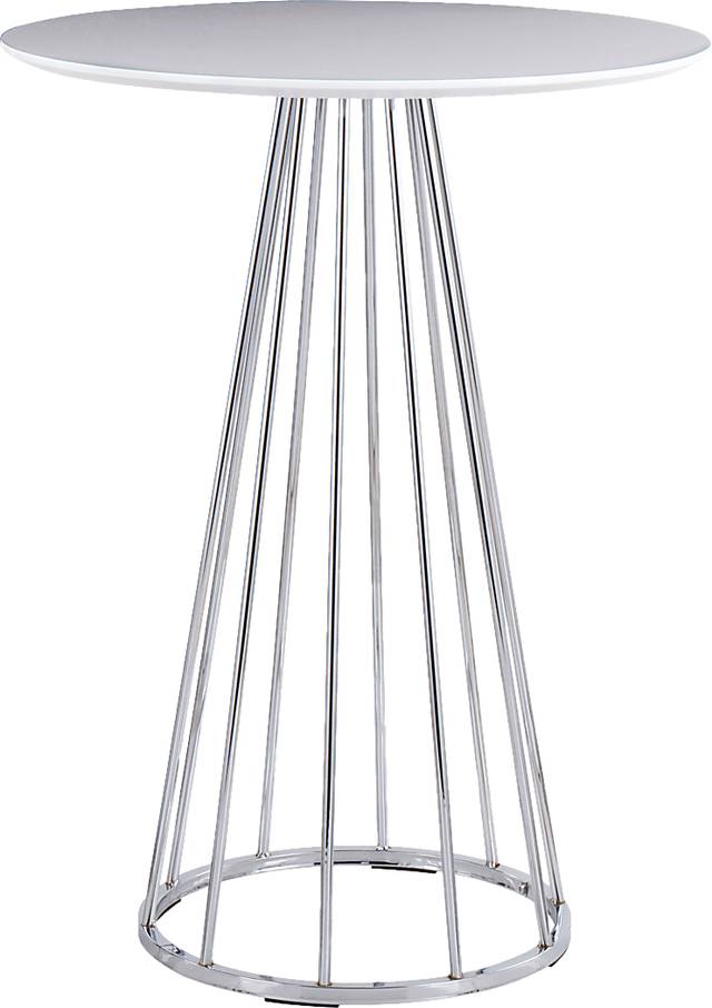 Filia III White Counter Height Dining Table - Thumbnail - Image 1