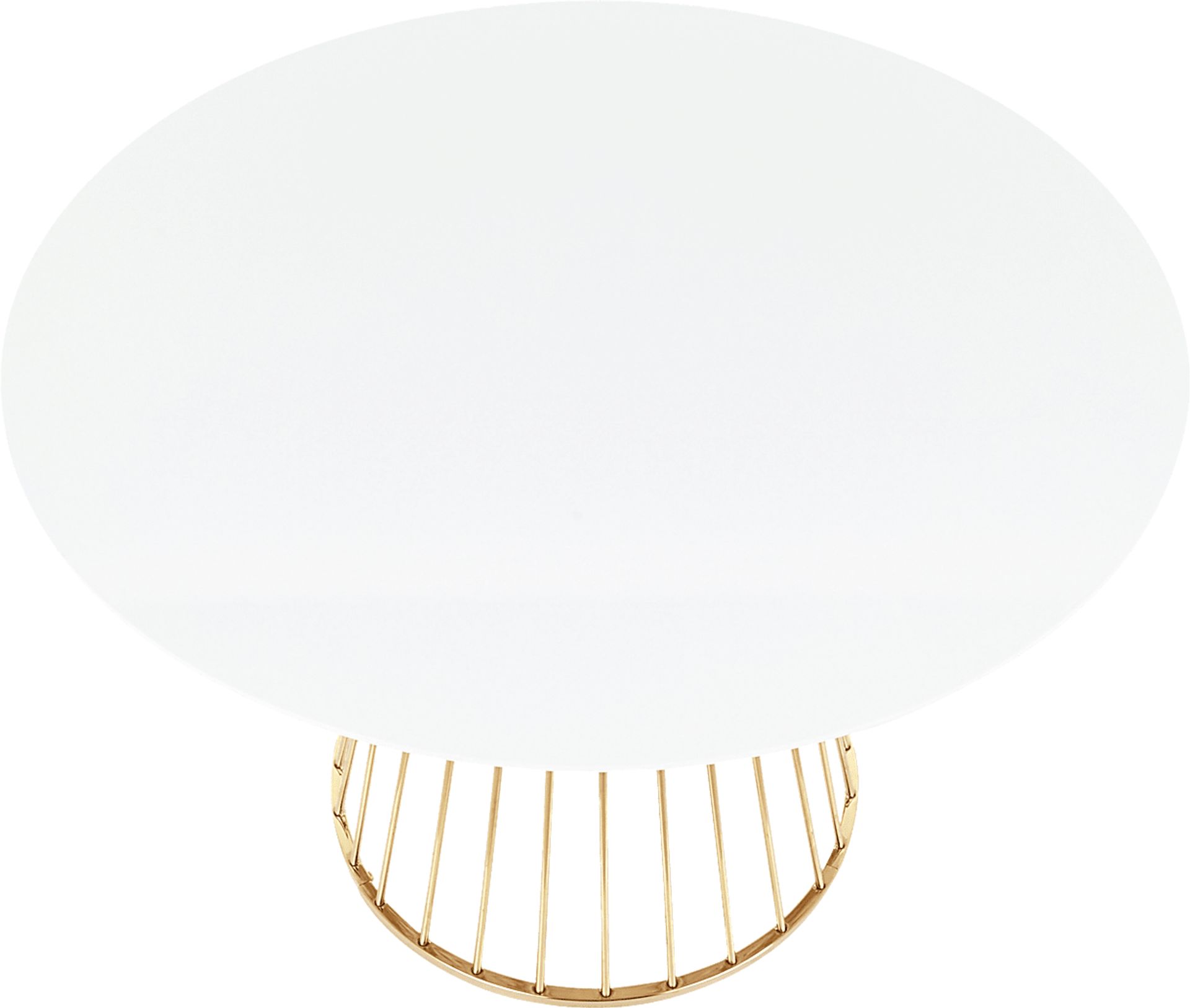Filia White Round Dining Table - Image 2