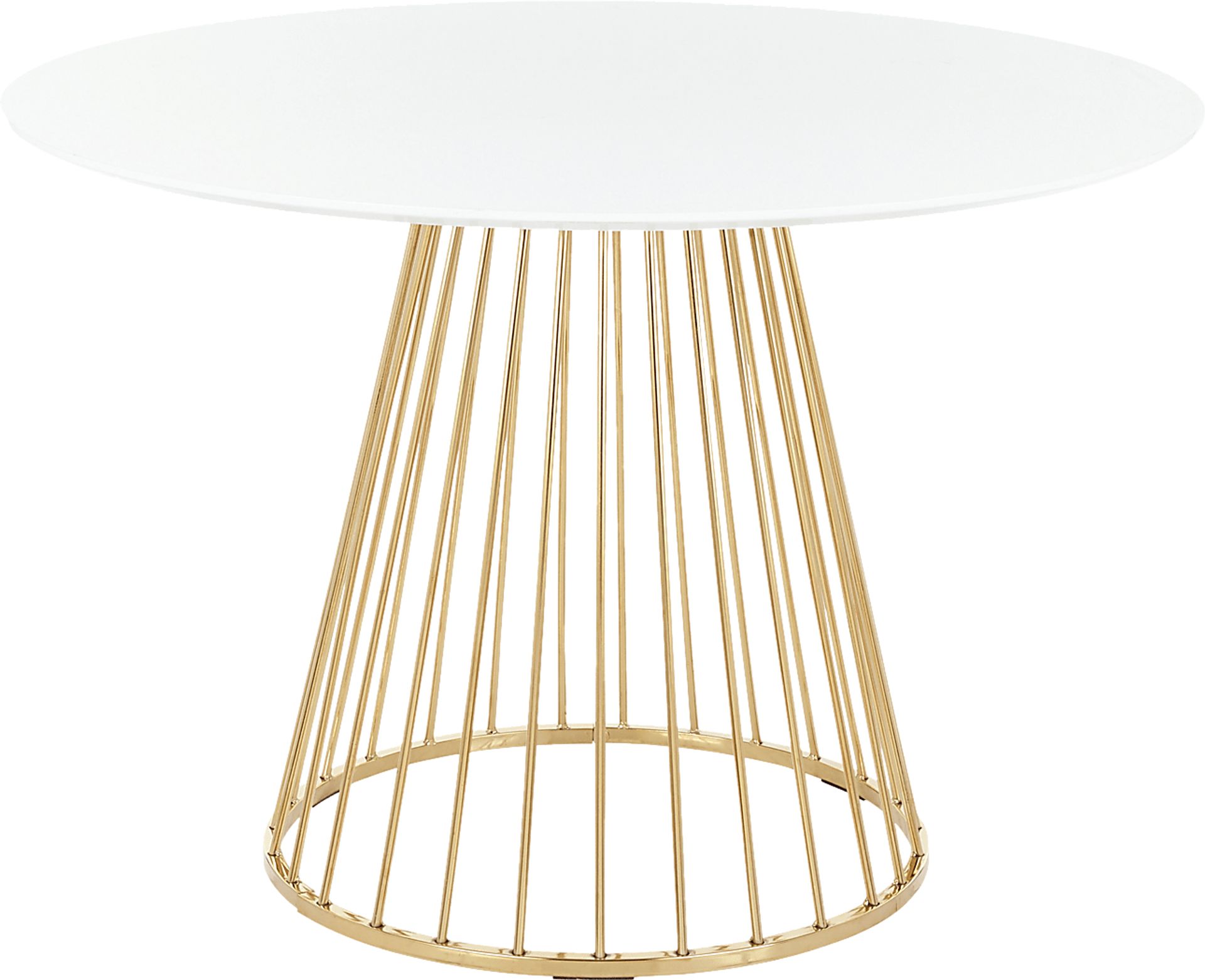 Filia White Round Dining Table - Image 1