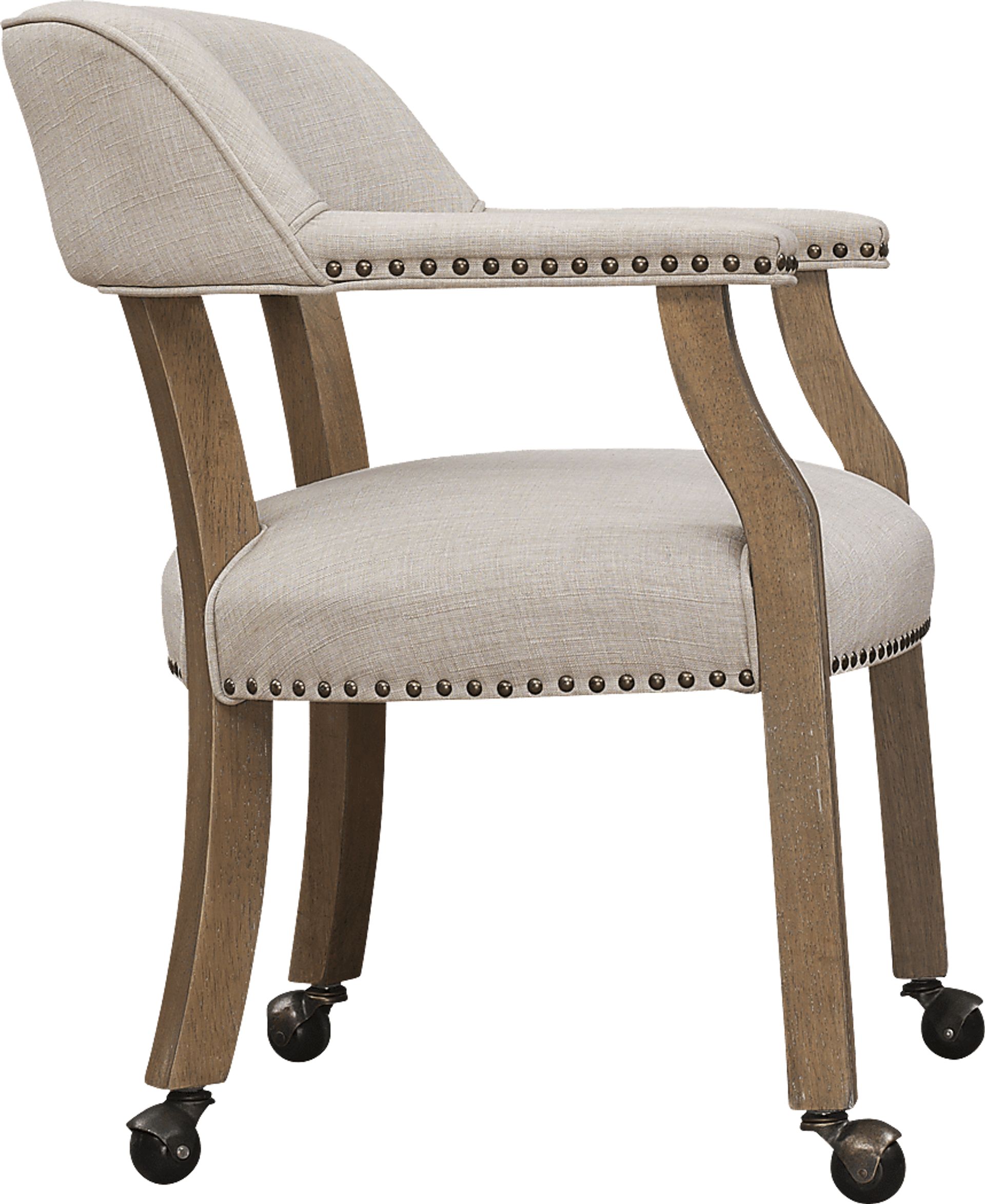 Filmore Beige Desk Chair - Image 3