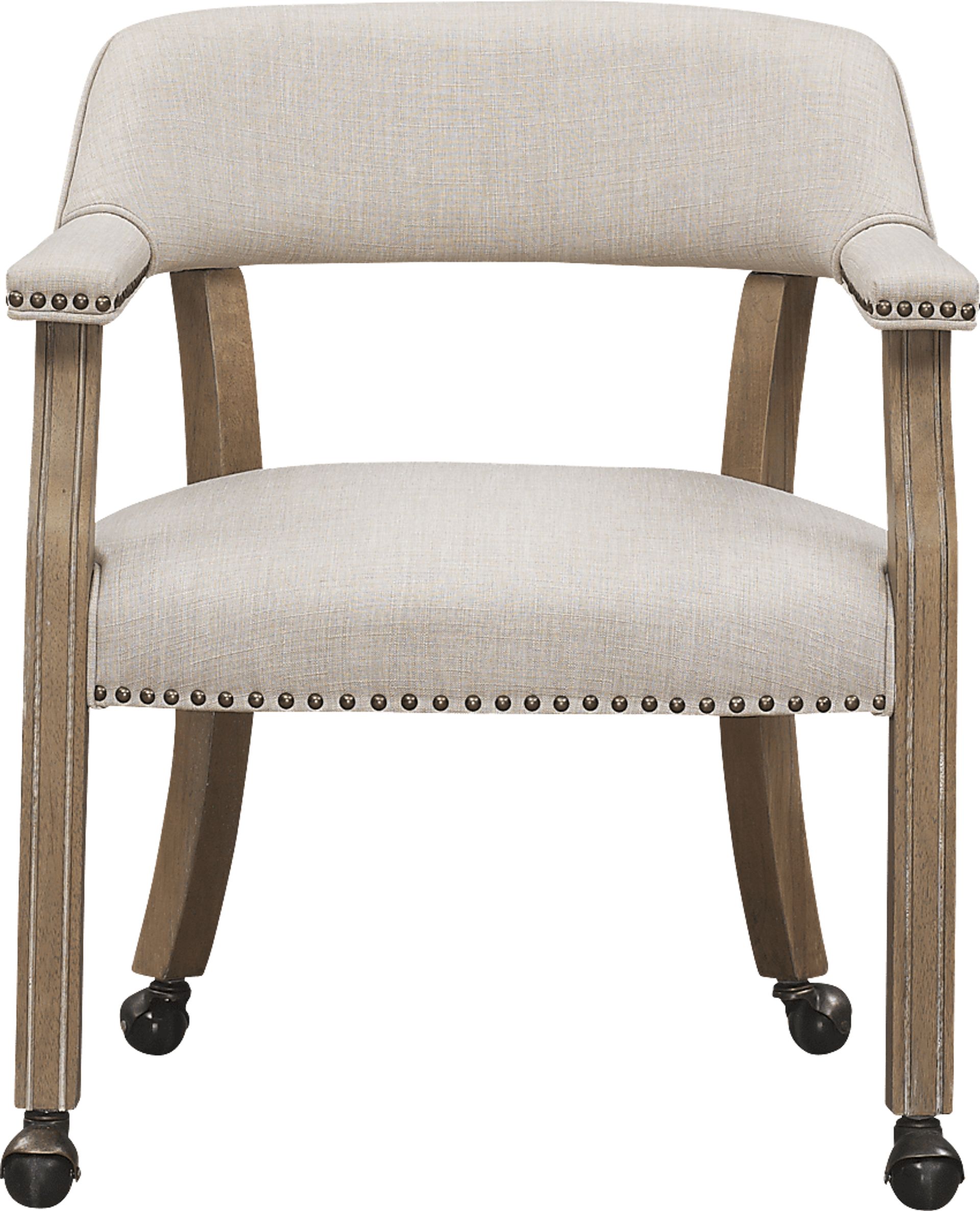Filmore Beige Desk Chair - Image 1