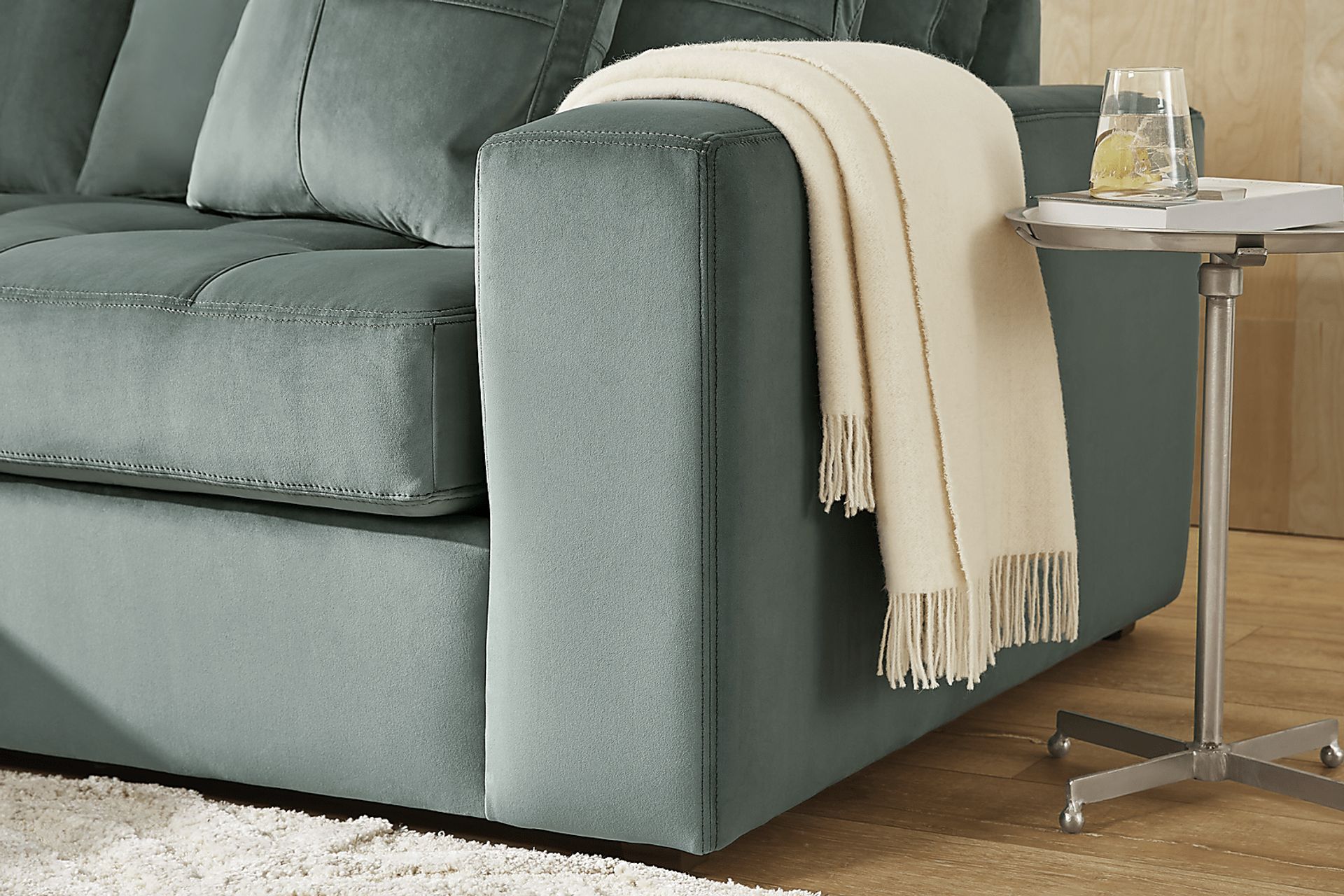 Filmore Evergreen 5 Pc Sectional - Image 7