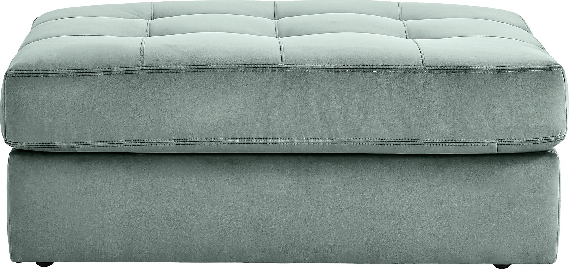 Filmore Evergreen Storage Ottoman - Image 3