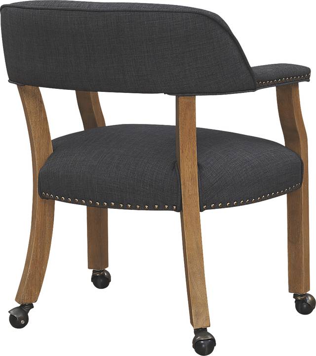 Filmore Gray Desk Chair - Thumbnail - Image 4