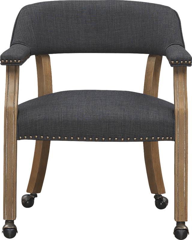 Filmore Gray Desk Chair - Thumbnail - Image 1