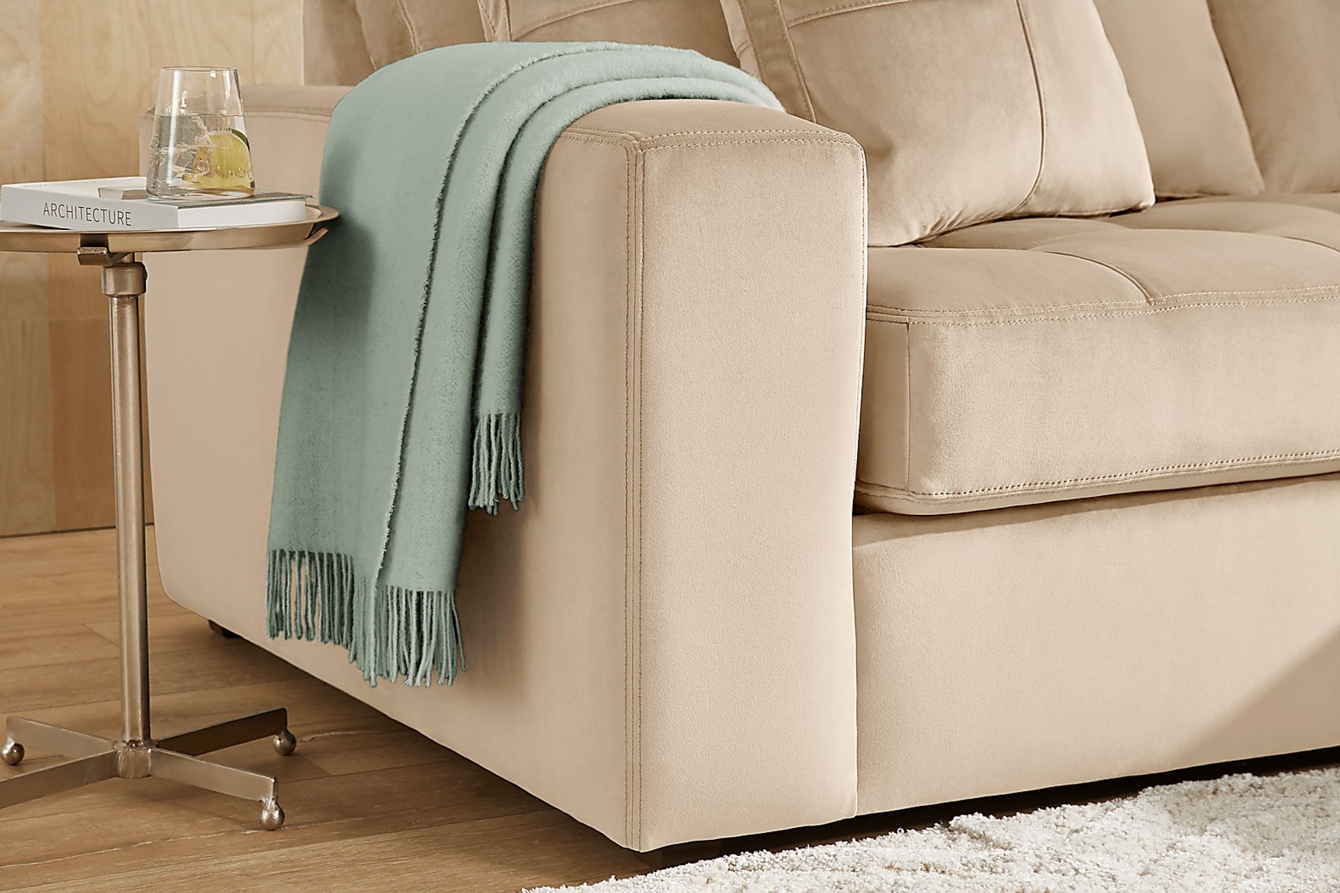 Filmore Sand 4 Pc Sectional - Image 5